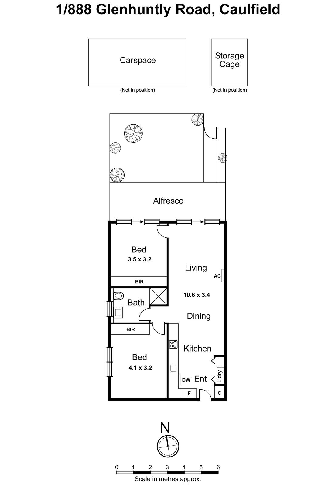 1/888 Glen Huntly Road, Caulfield South VIC 3162 - Floorplan