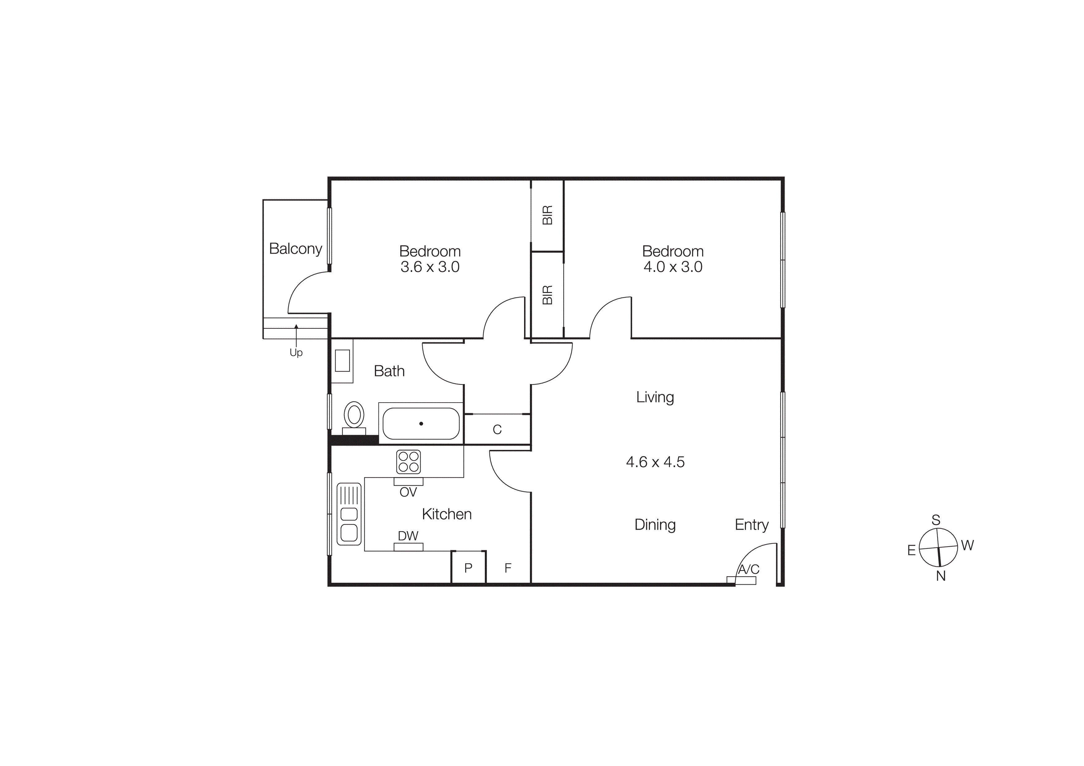 18/9-10 Sydney Street, Prahran VIC 3181 - Floorplan