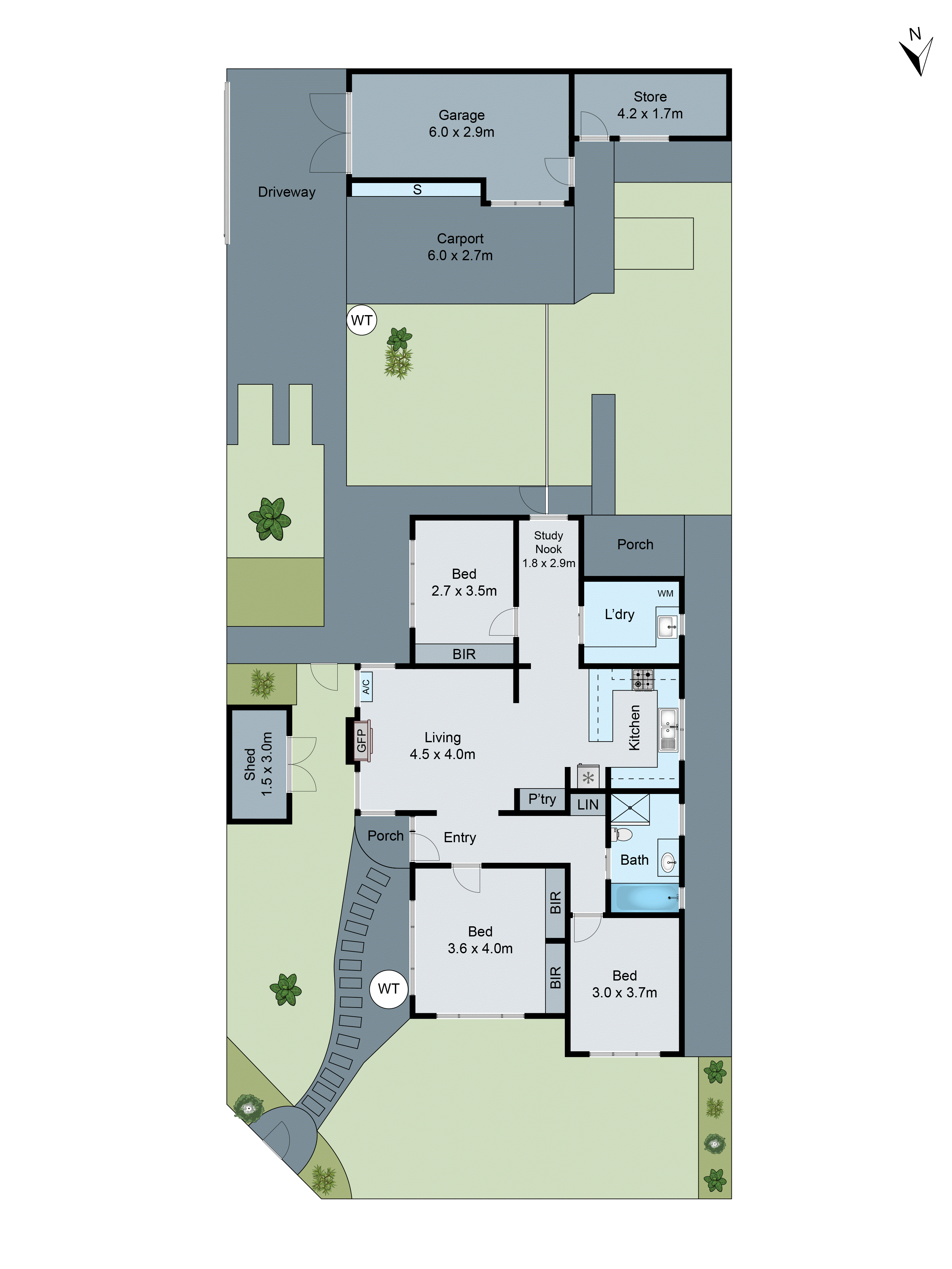 189 Church Street, Manifold Heights VIC 3218 - Floorplan