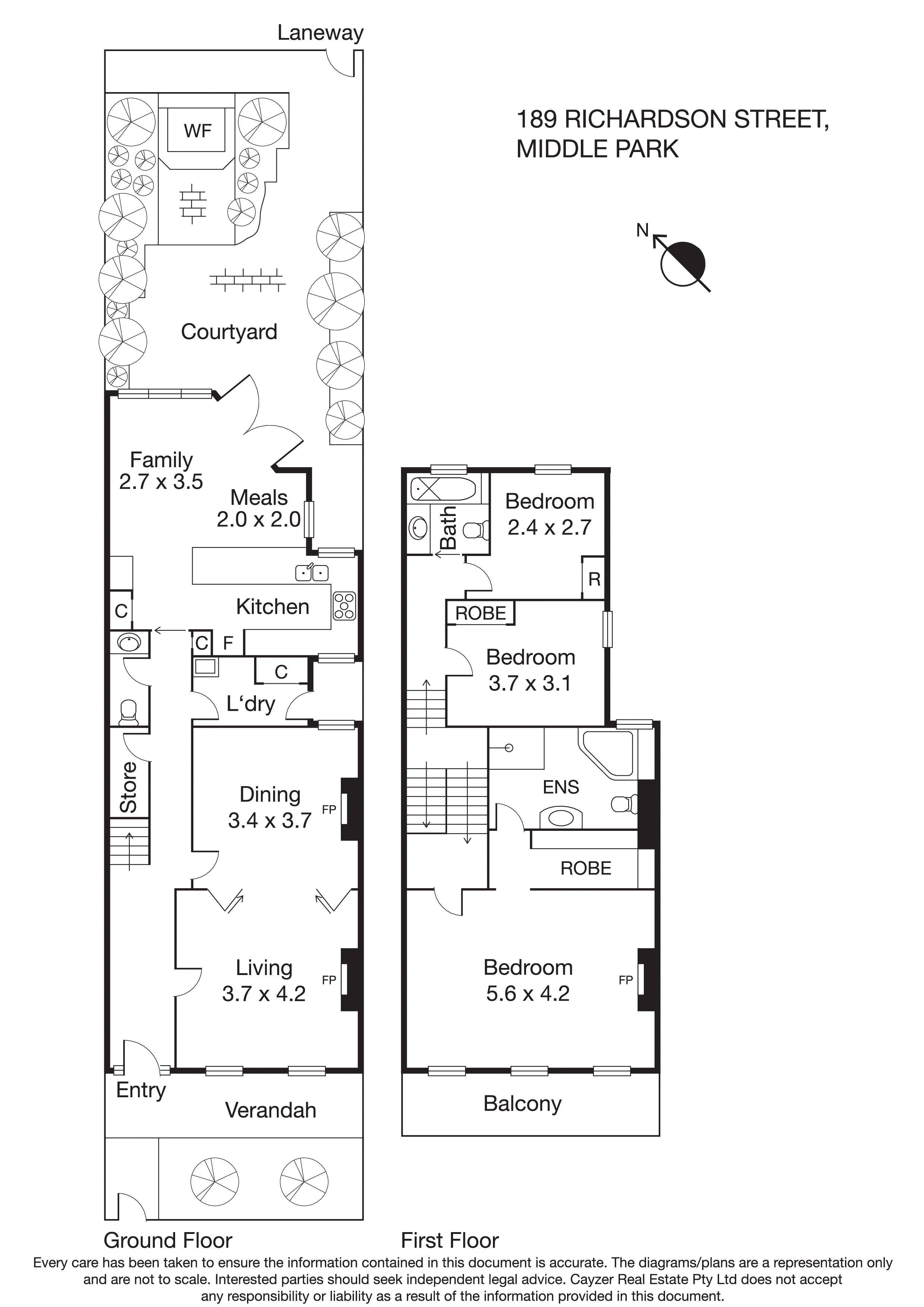 189 Richardson Street, MIDDLE PARK VIC 3206 - Floorplan