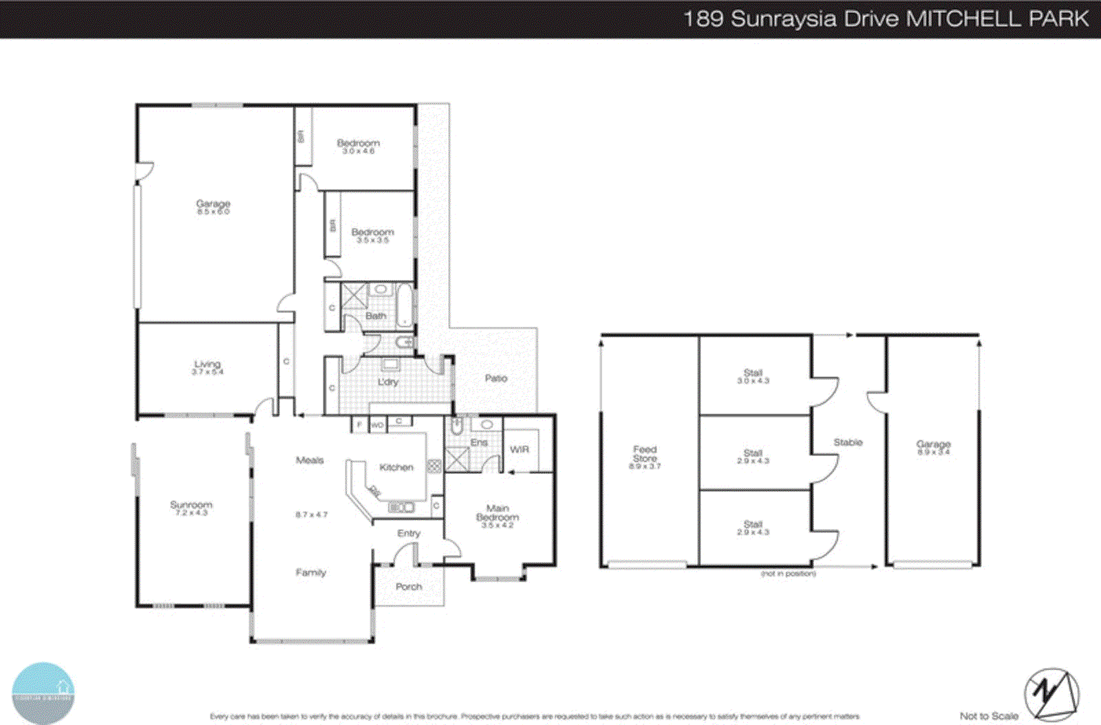 189 Sunraysia Drive, Mitchell Park VIC 3355 - Floorplan