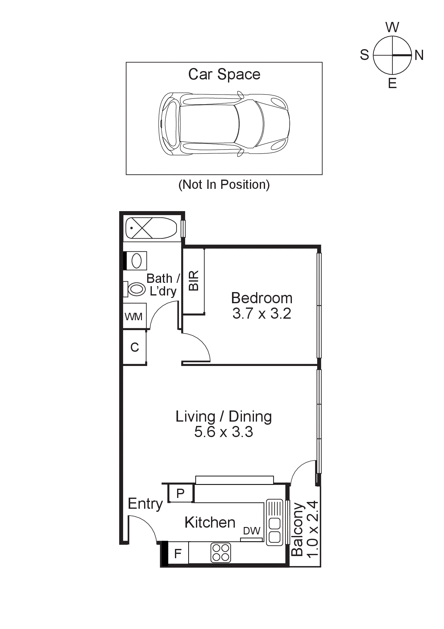 18/9 The Avenue, Windsor VIC 3181 - Floorplan
