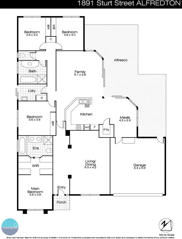 1891 Sturt Street, Alfredton VIC 3350 - Floorplan