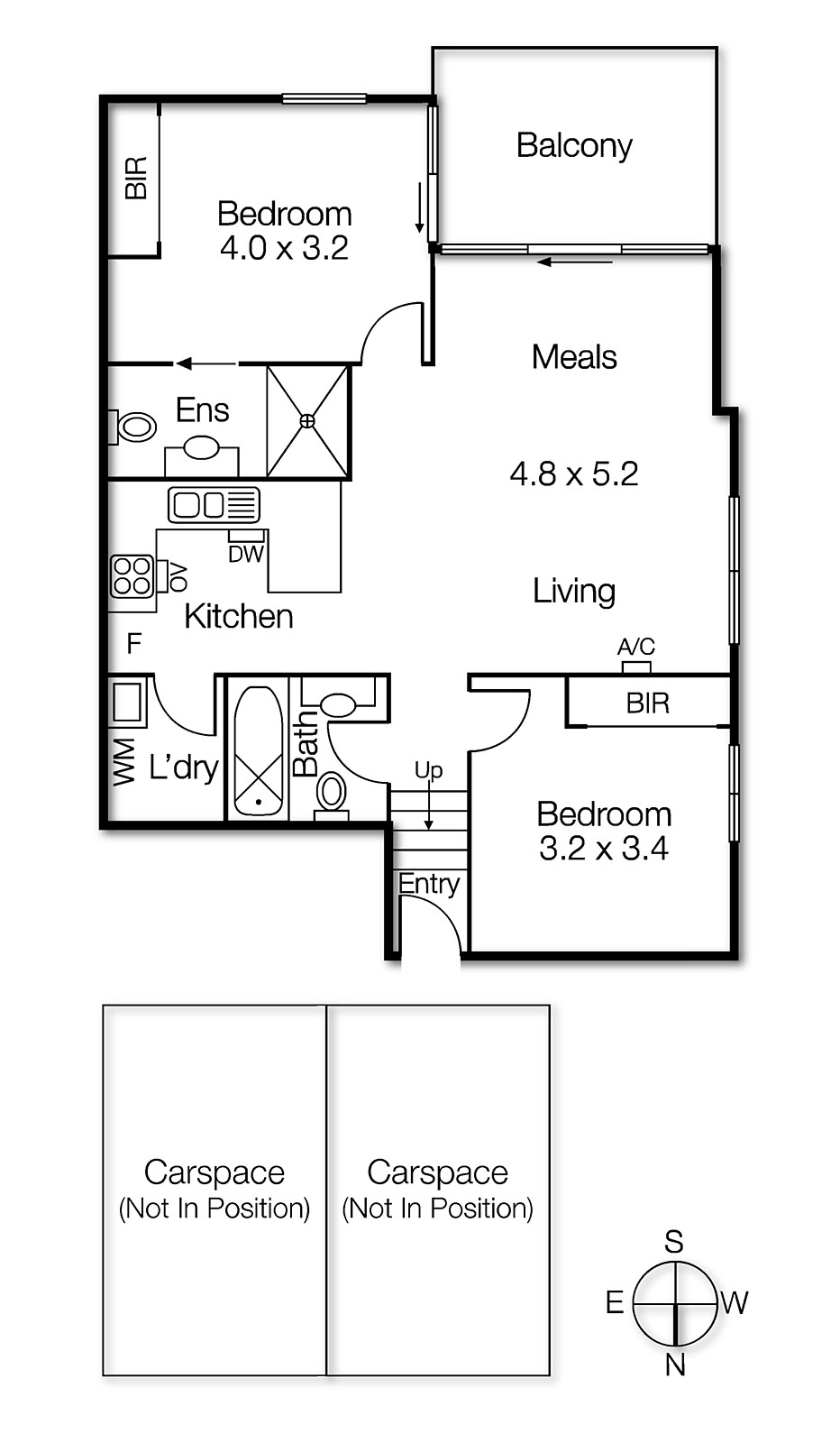18/93 Highett Road, Hampton VIC 3188 - Floorplan
