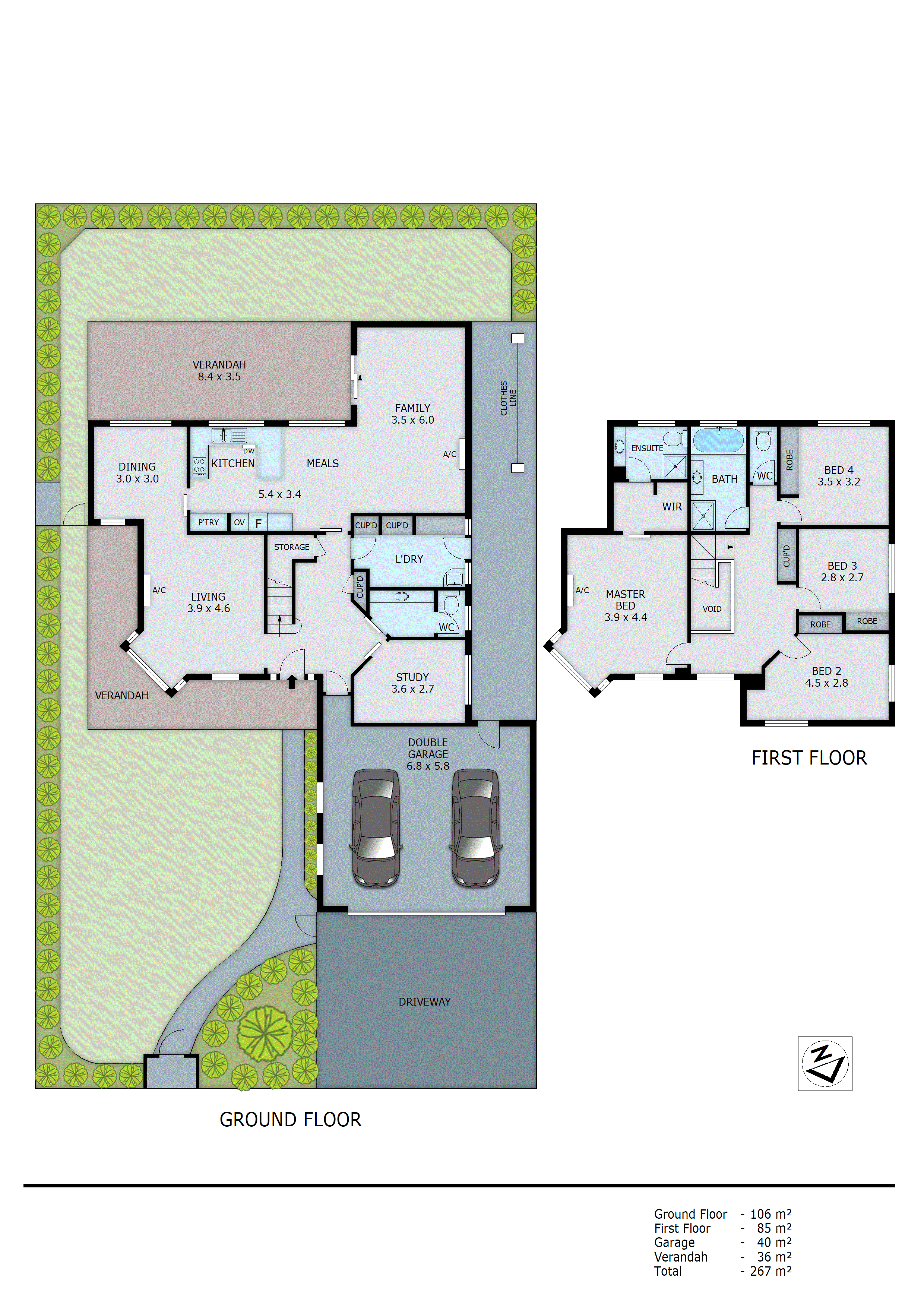 18a Delaware Drive, Dingley Village VIC 3172 - Floorplan