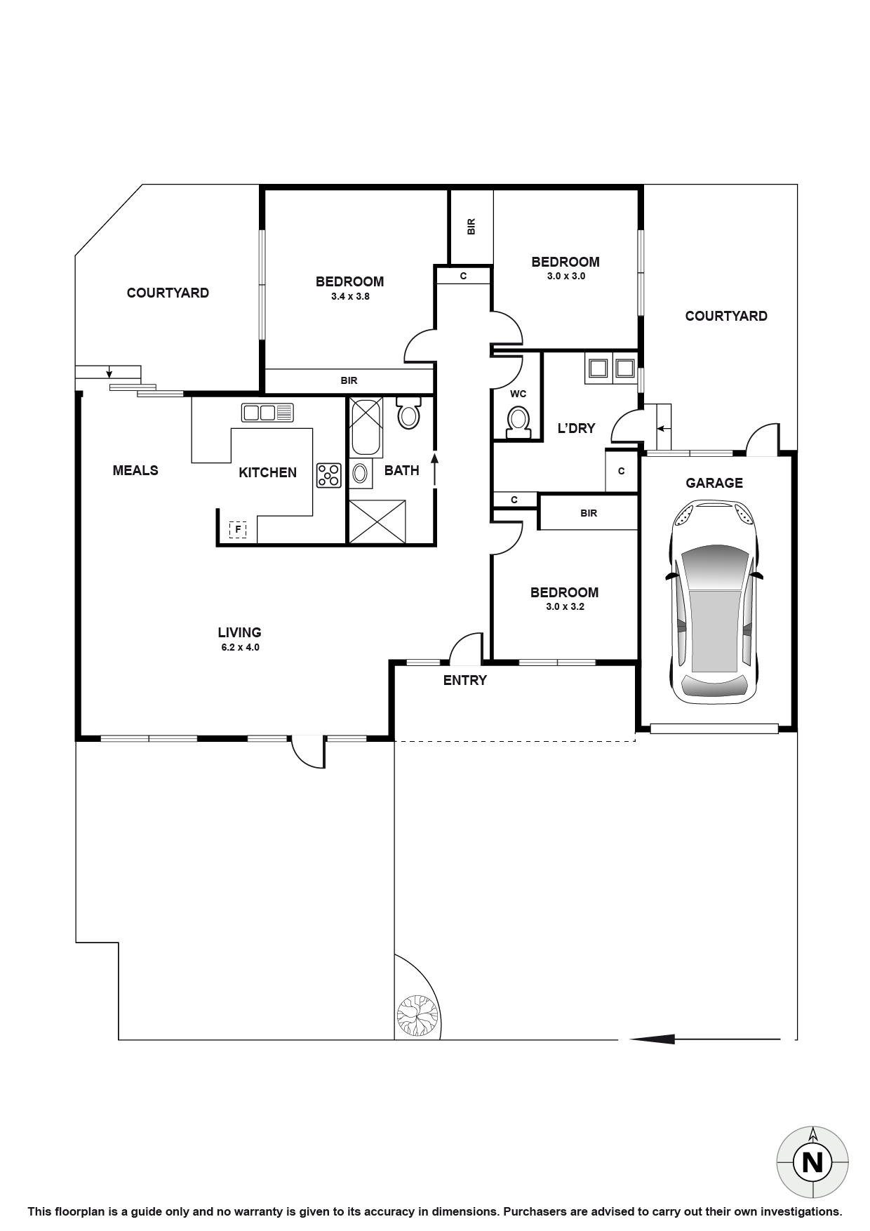 1/9 Alfred Street, Highett VIC 3190 - Floorplan