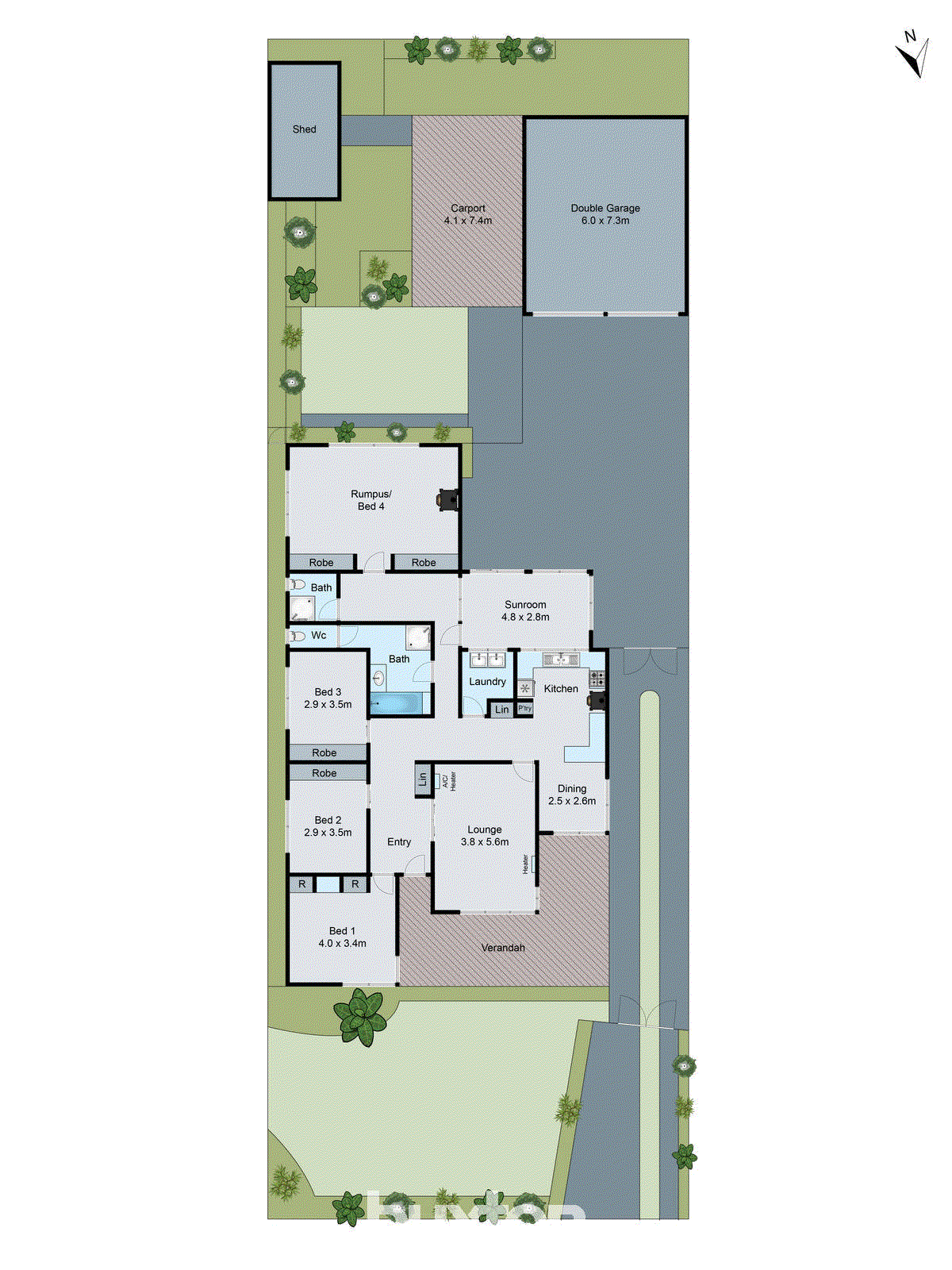 19 Ashbourne Street, Herne Hill VIC 3218 - Floorplan