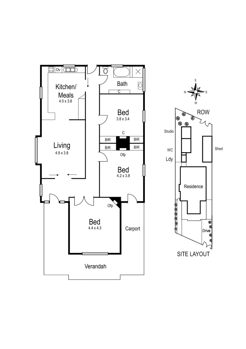 19 Bellairs Avenue, YARRAVILLE VIC 3013 - Floorplan