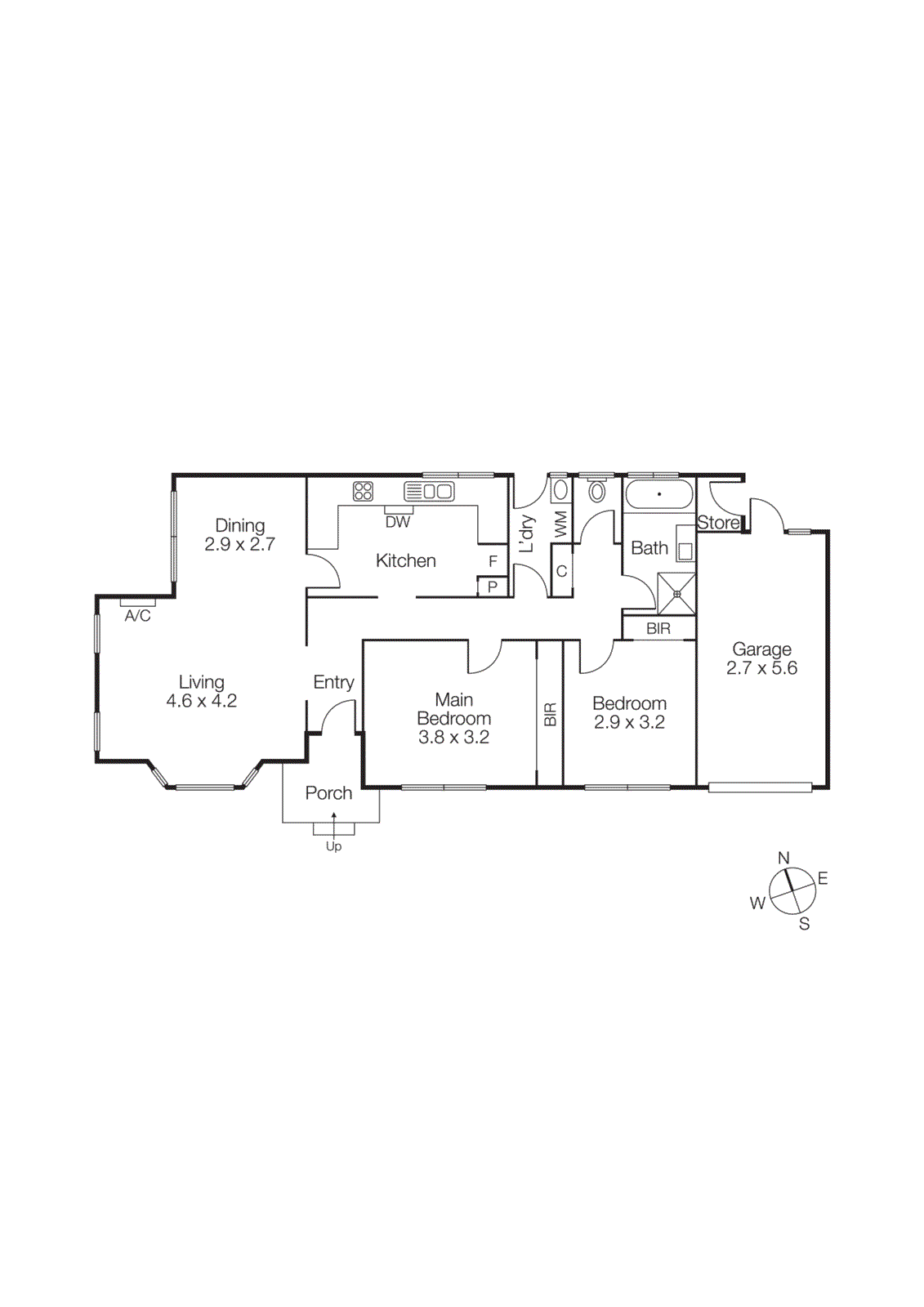 1/9 Binnie Street, Brighton East VIC 3187 - Floorplan
