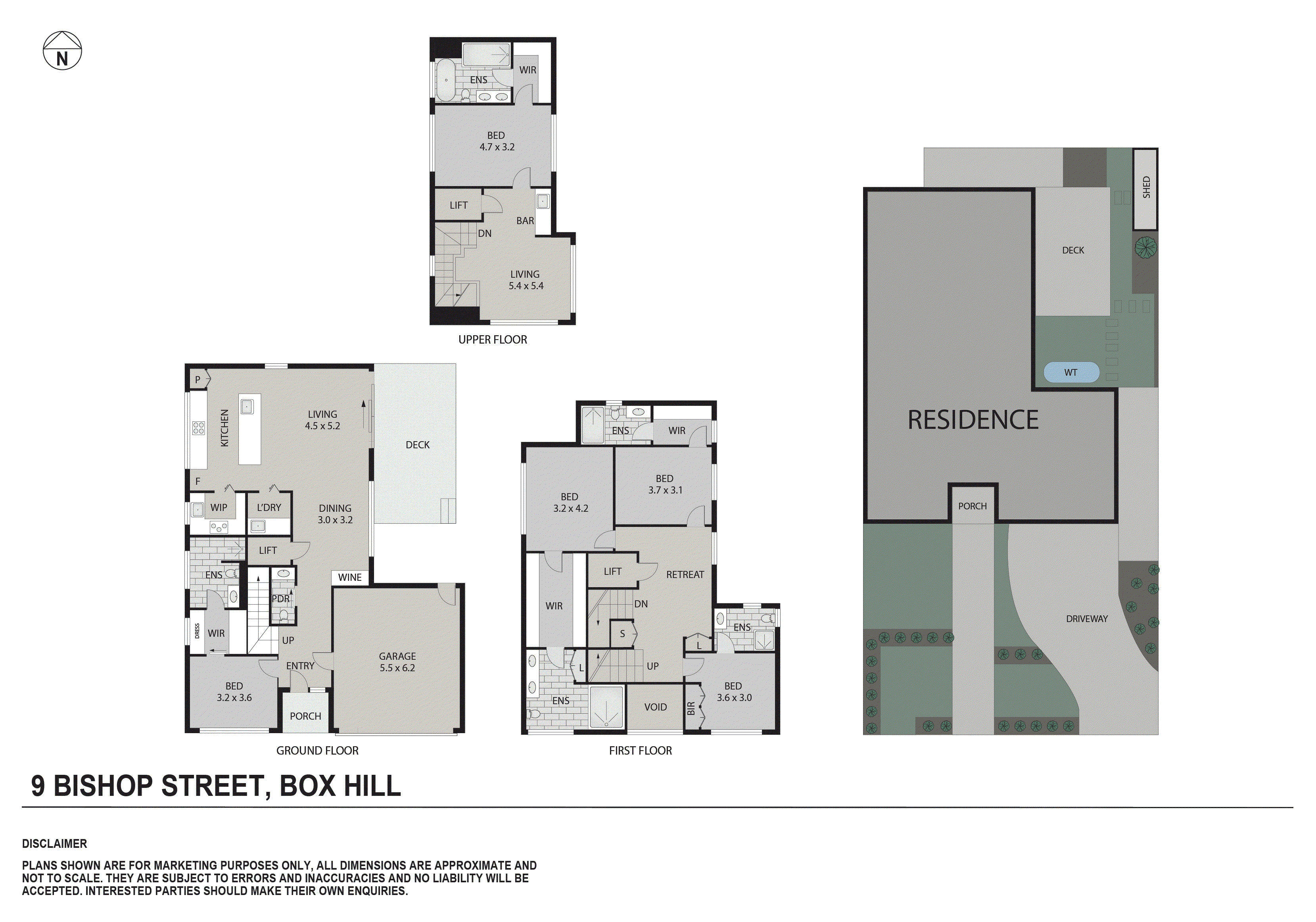 1/9 Bishop Street, Box Hill VIC 3128 - Floorplan