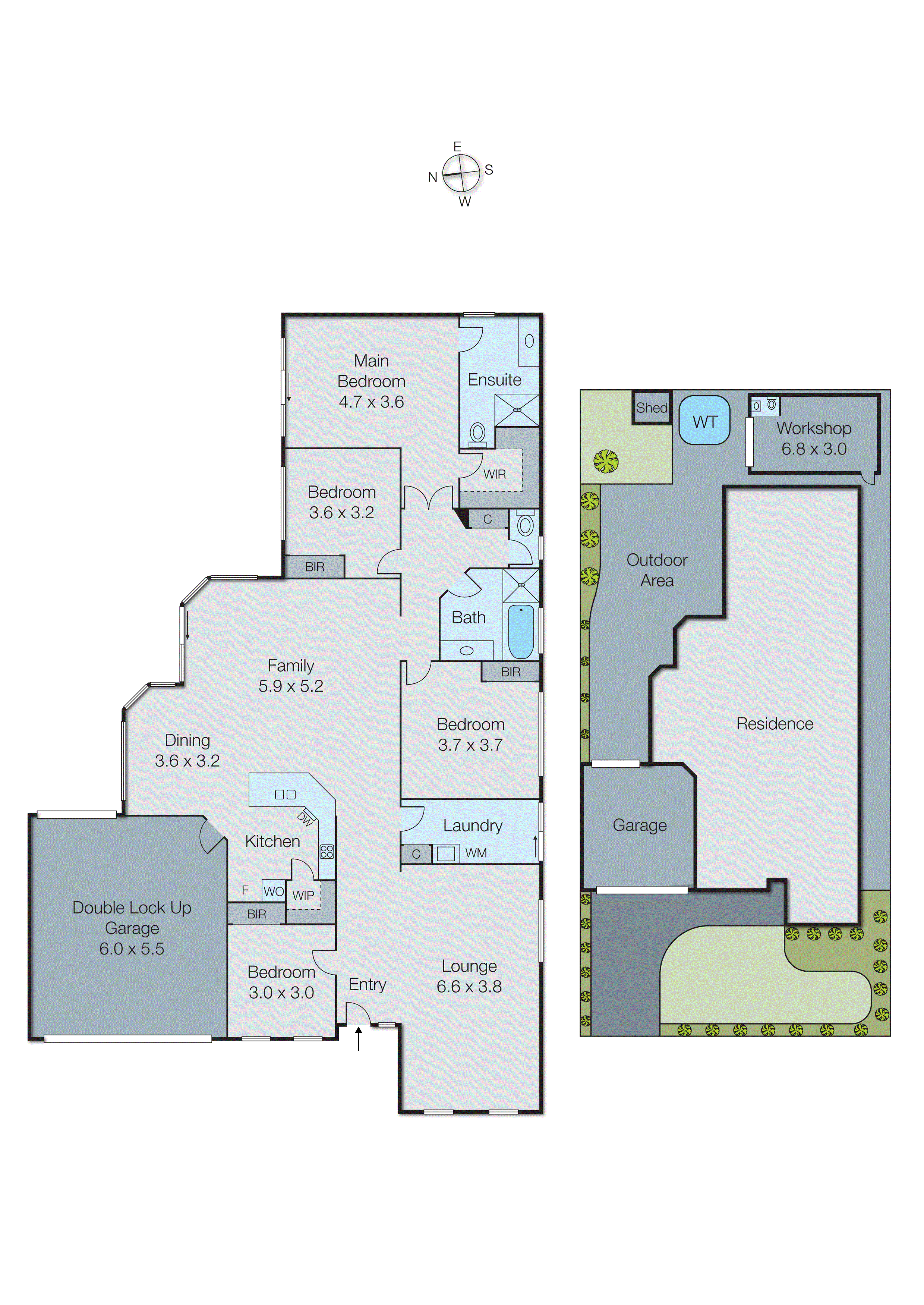 19 Black Knight Street, Mordialloc VIC 3195 - Floorplan