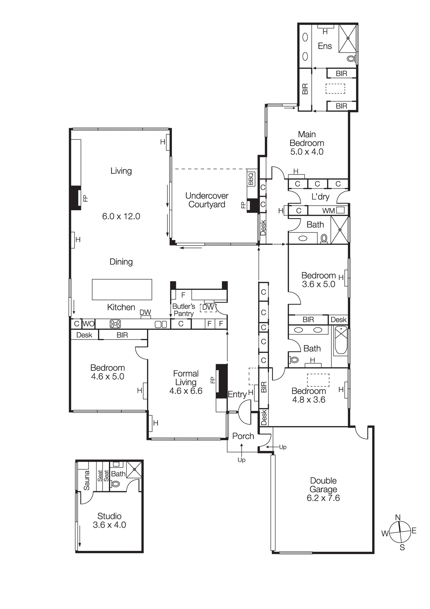 19 Bolton Avenue, HAMPTON VIC 3188 - Floorplan