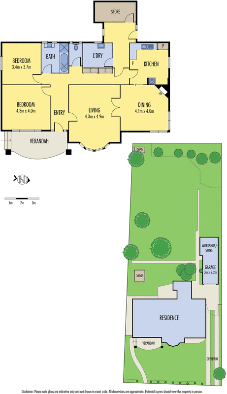 19 Bostock Avenue, Manifold Heights VIC 3218 - Floorplan