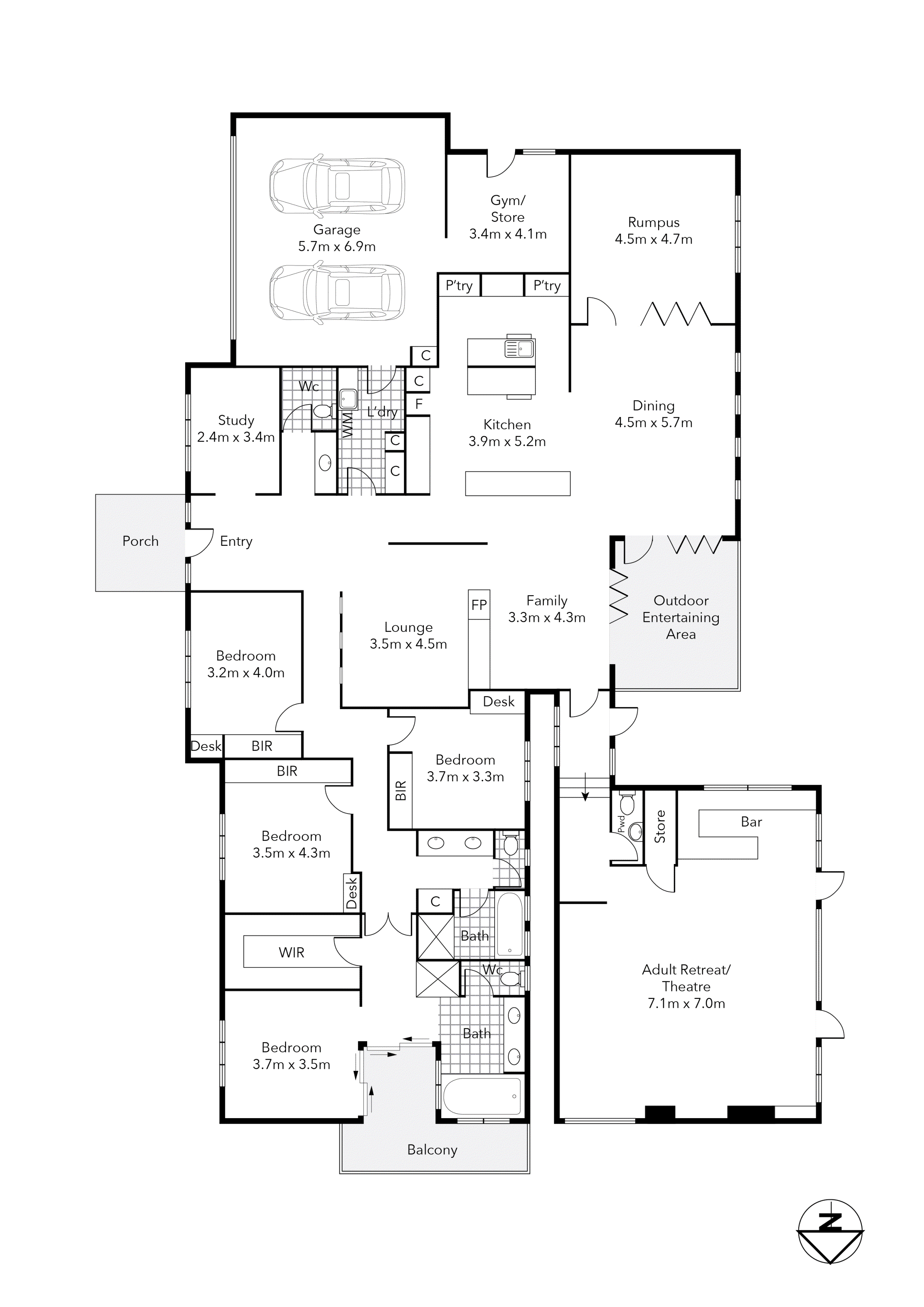 19 Botanic Drive, Ballarat North VIC 3350 - Floorplan