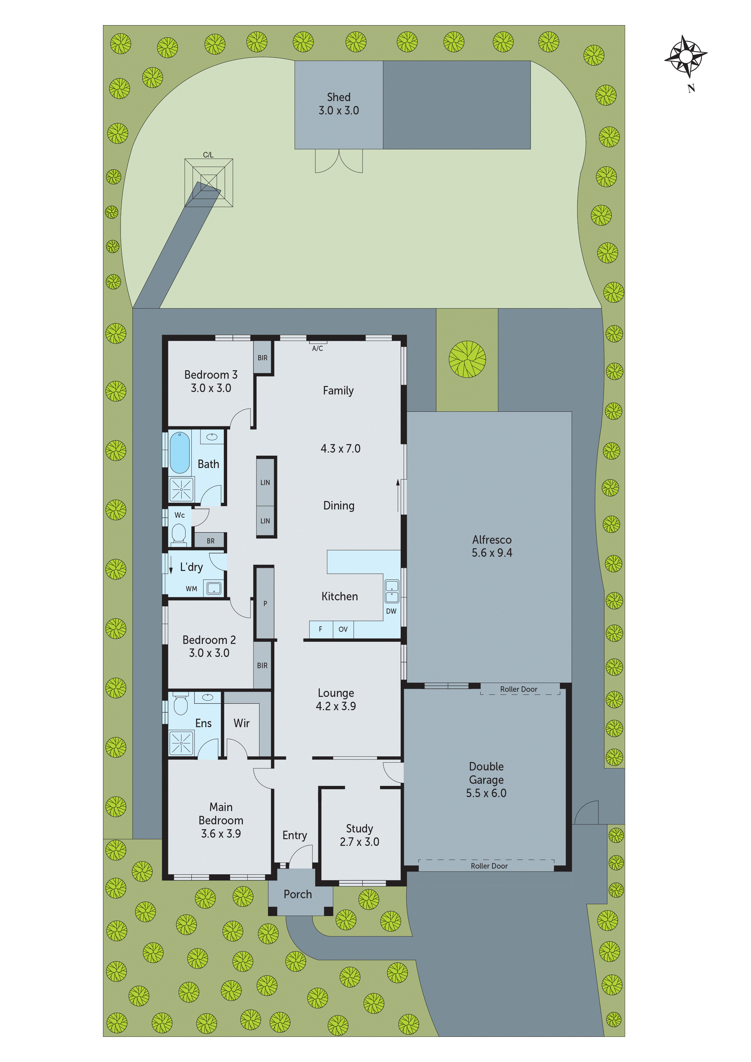 19 Browallia Drive, Corio VIC 3214 - Floorplan