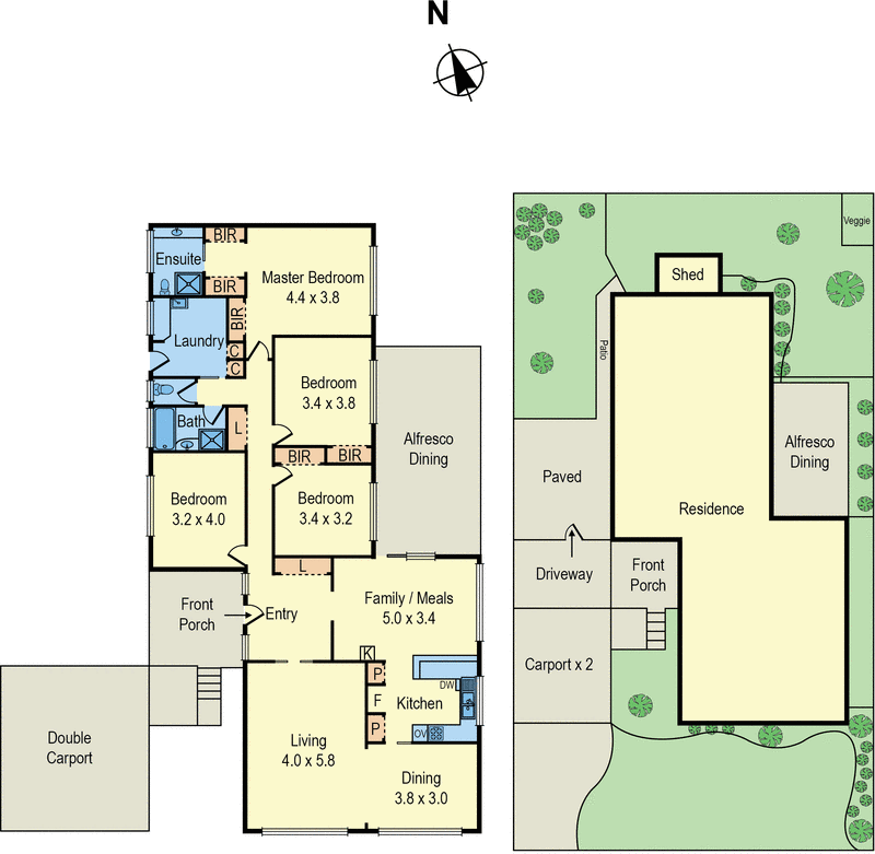 19 Campbell Grove, Dingley Village VIC 3172 - Floorplan