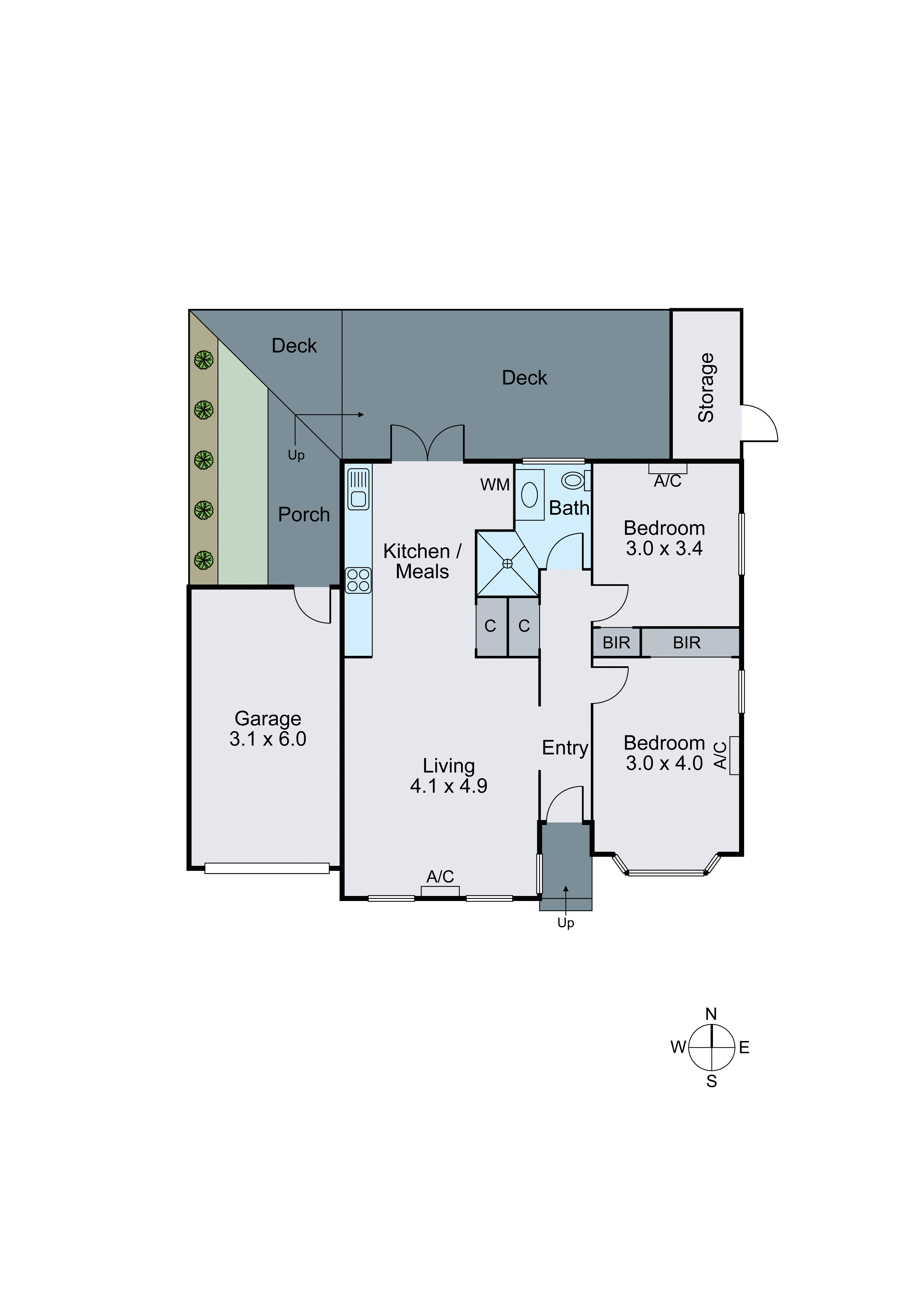 1/9 Carrum Street, Malvern East VIC 3145 - Floorplan