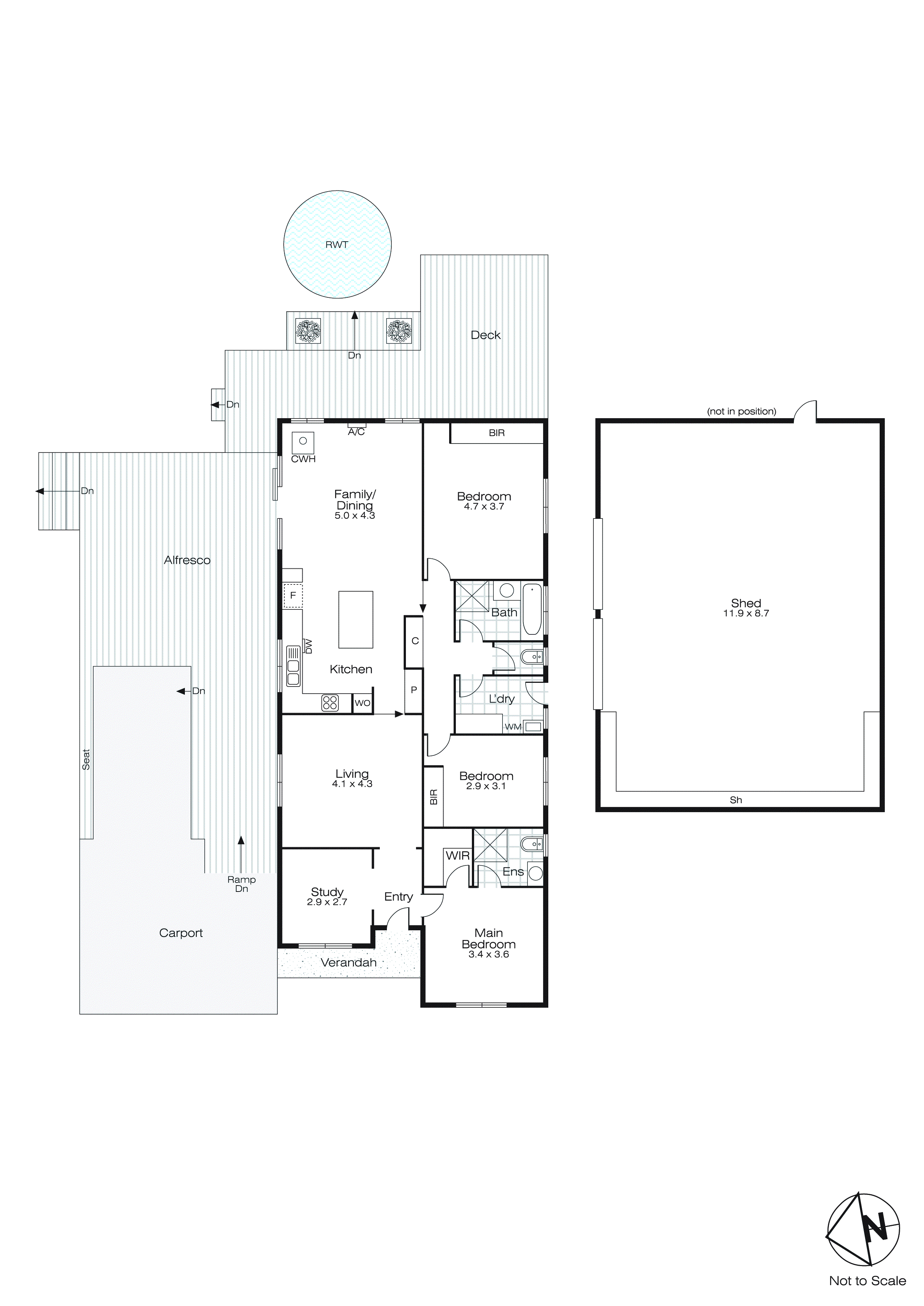 19 Cassidys Road, Burrumbeet VIC 3352 - Floorplan