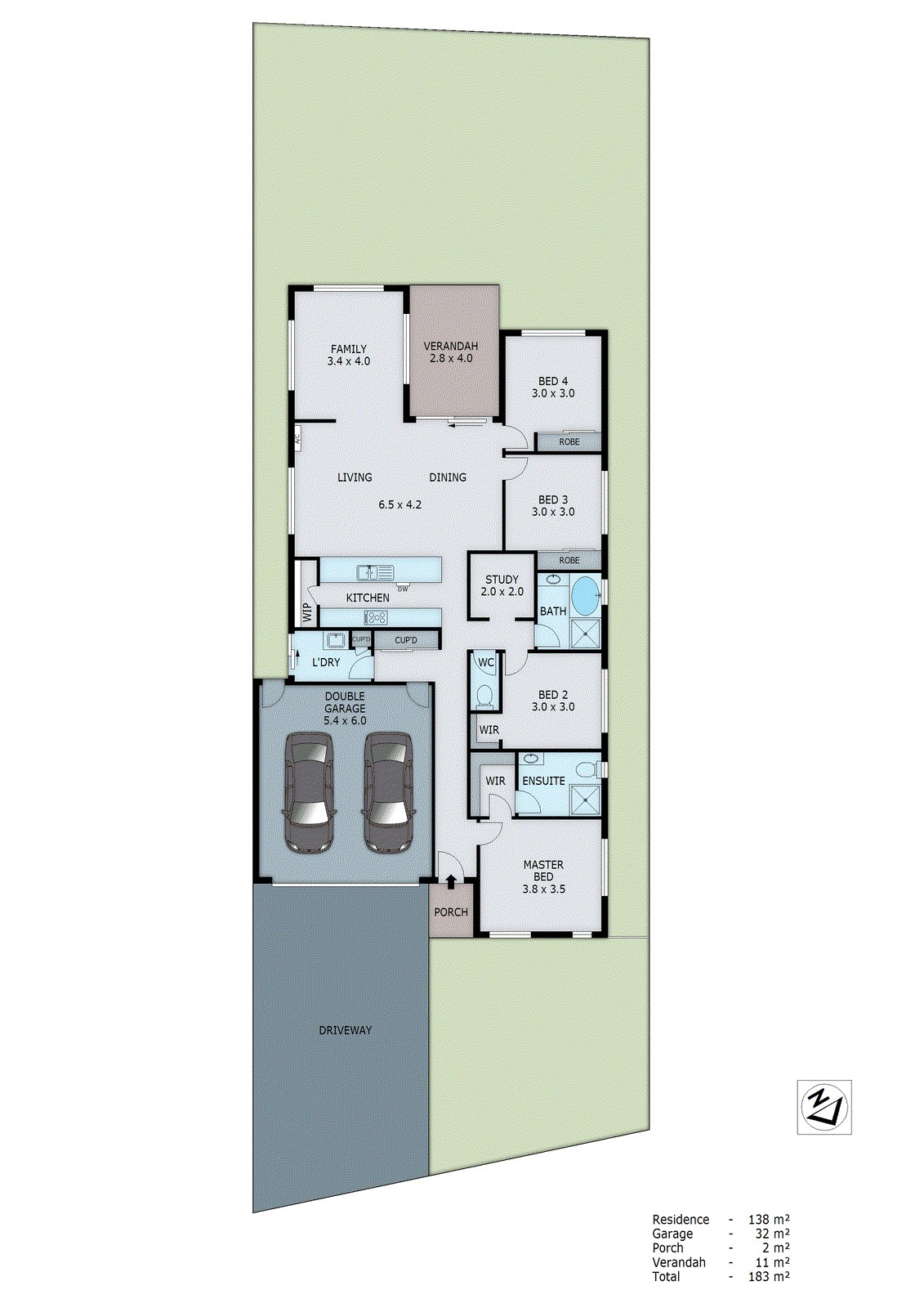 19 Caversham Drive, Pakenham VIC 3810 - Floorplan