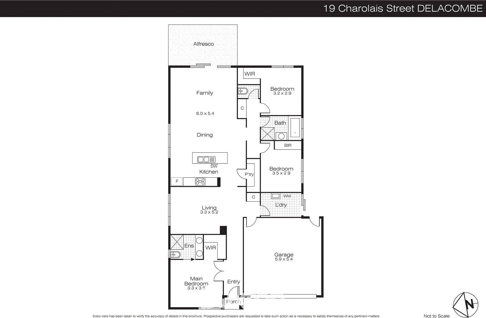 19 Charolais Street, Delacombe VIC 3356 - Floorplan