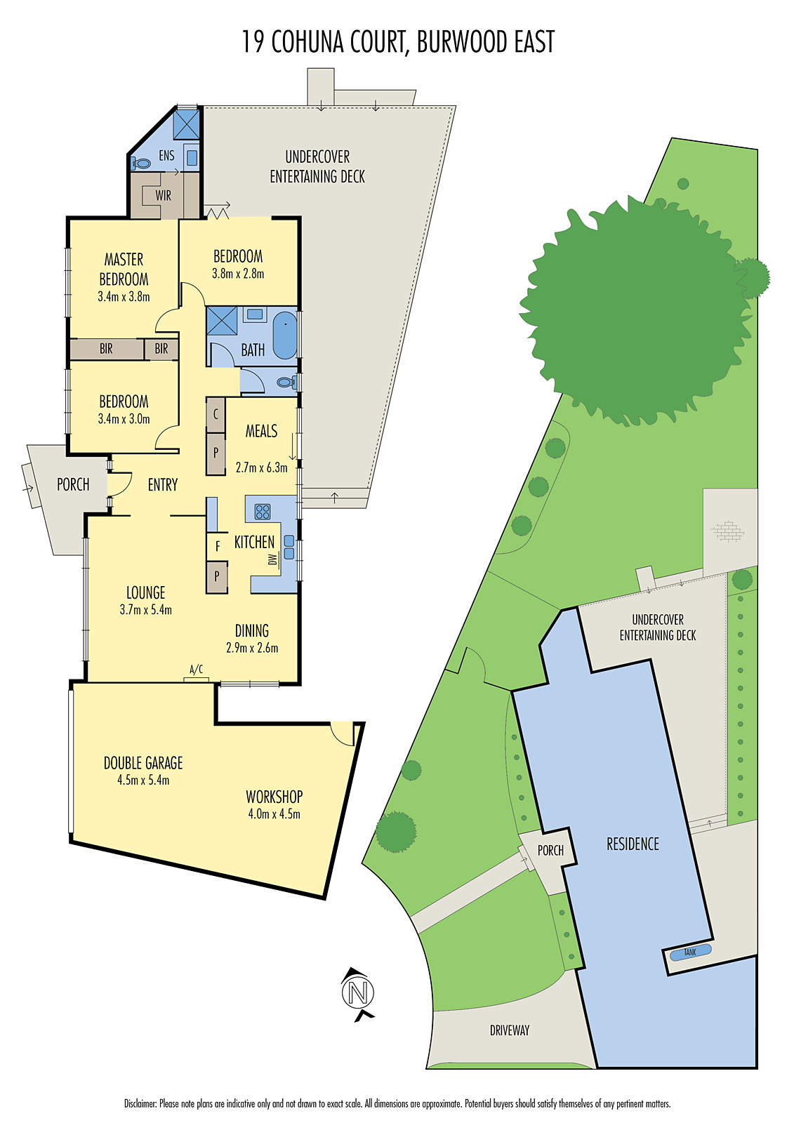 19 Cohuna Court, Burwood East VIC 3151 - Floorplan