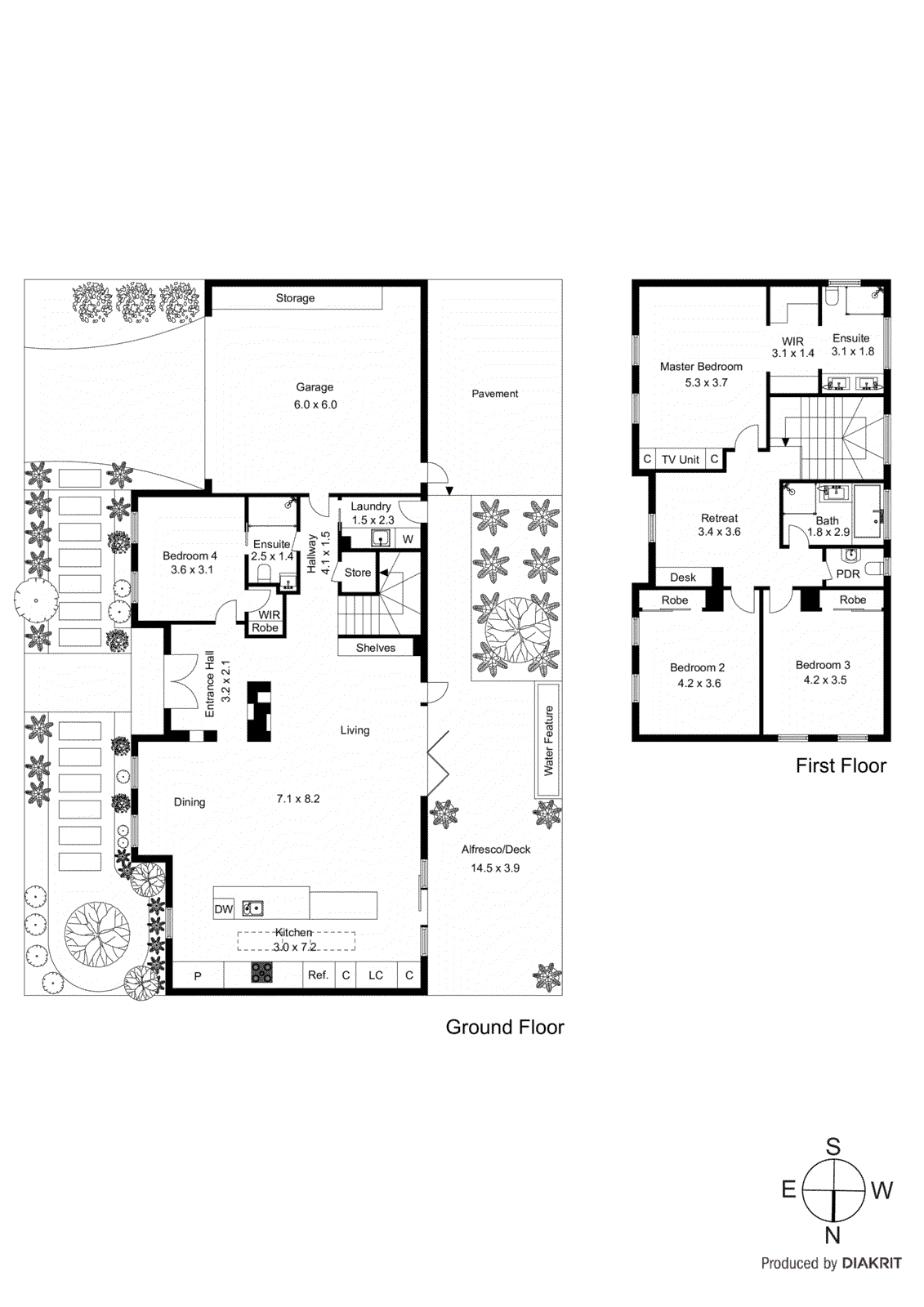 19 College Grove, Black Rock VIC 3193 - Floorplan