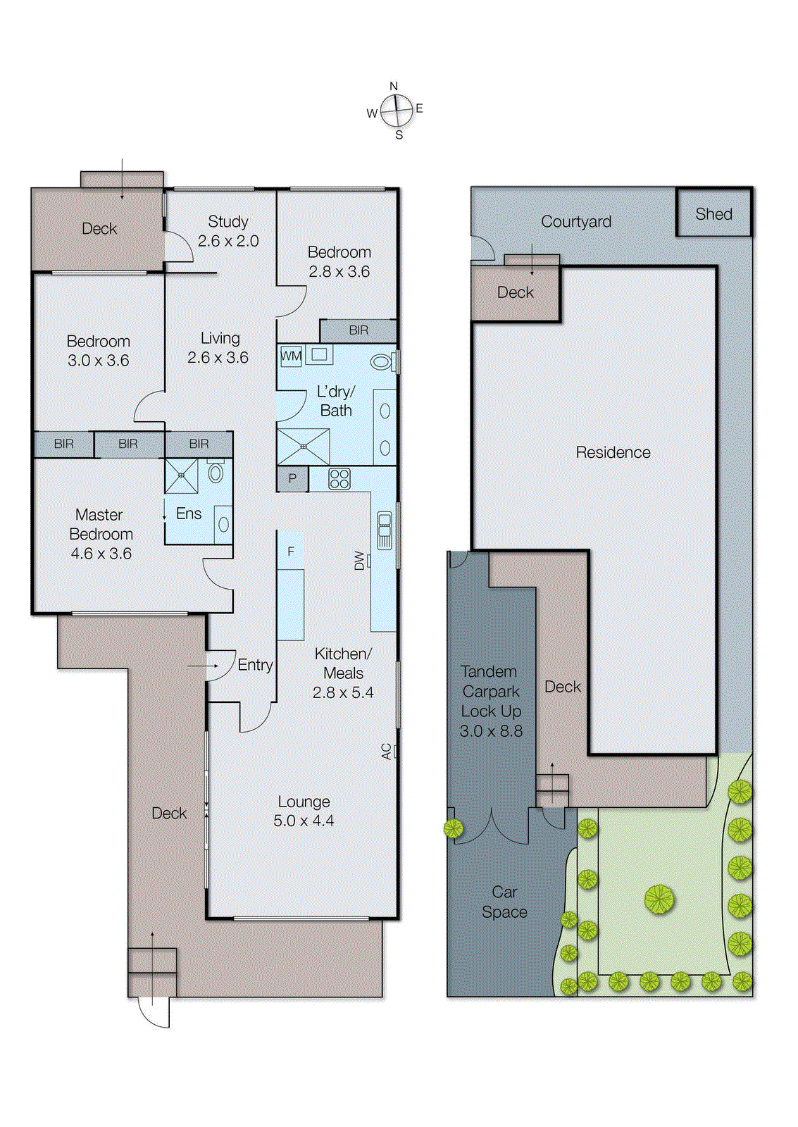 1/9 Collins Street, Mentone VIC 3194 - Floorplan