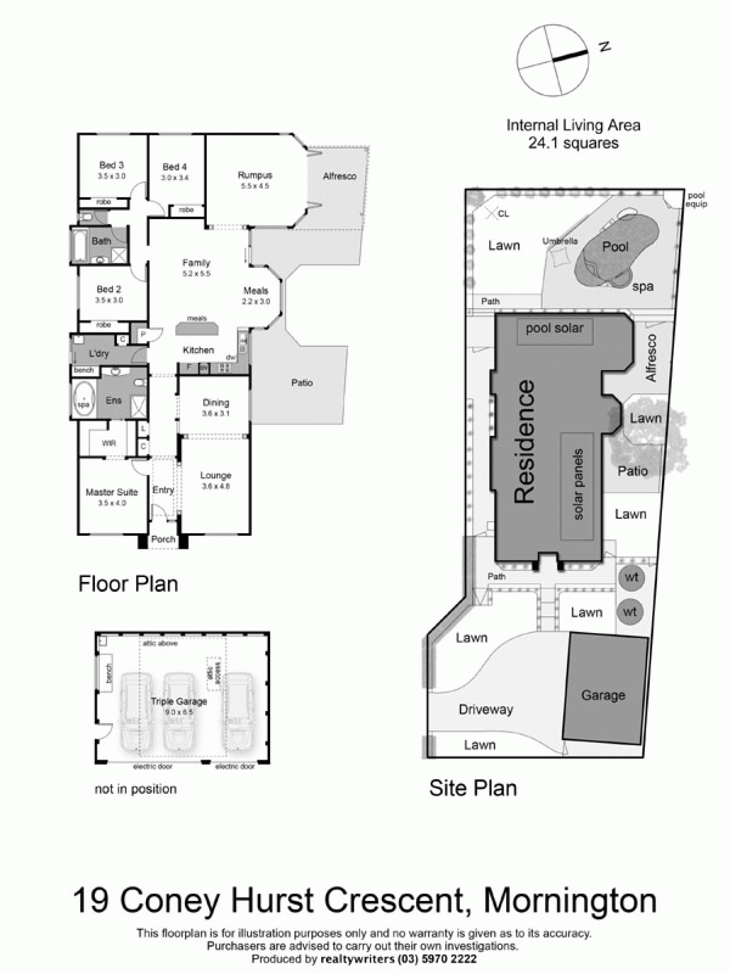 19 Coney Hurst Crescent, MORNINGTON VIC 3931 - Floorplan