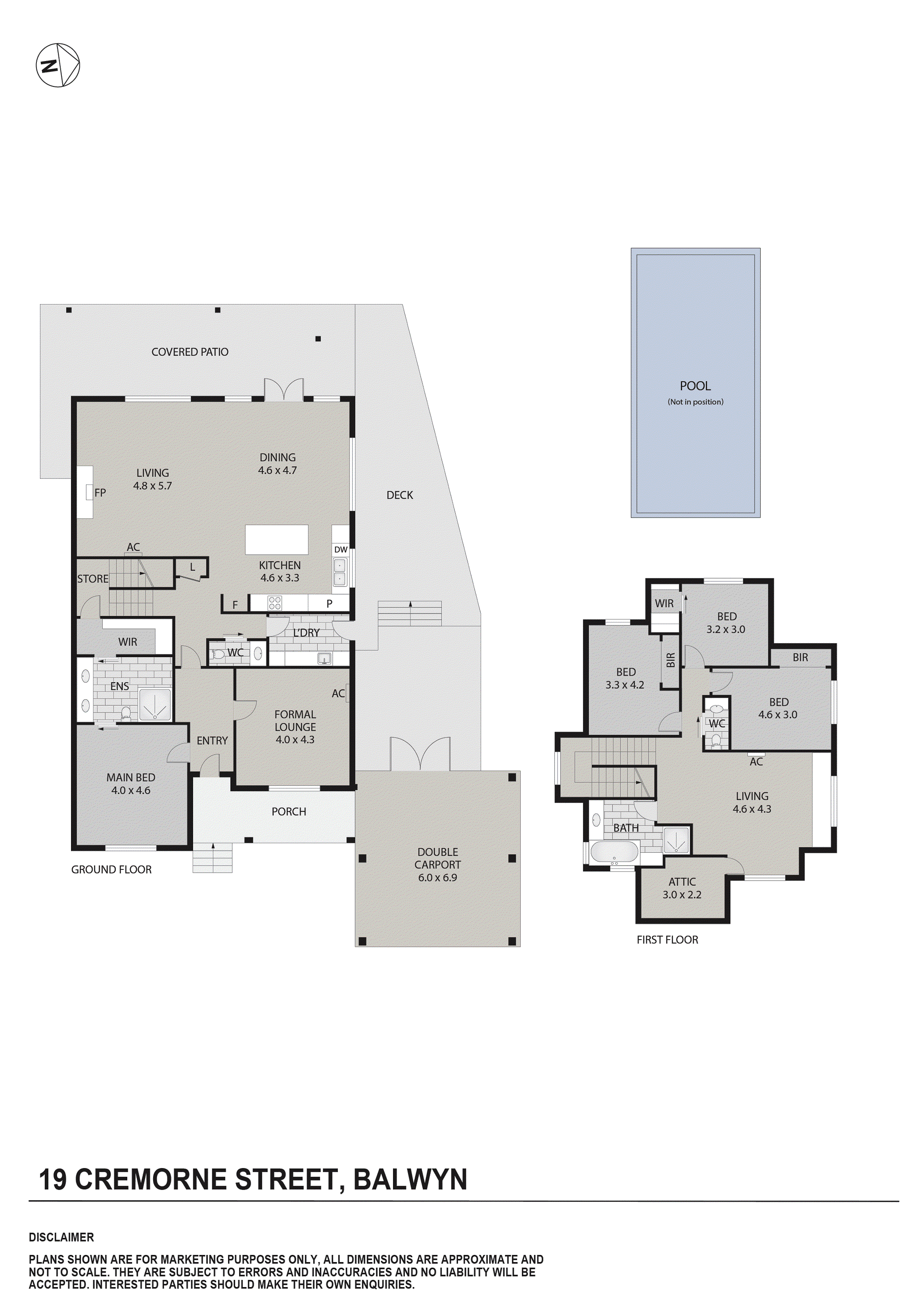 19 Cremorne Street, Balwyn VIC 3103 - Floorplan