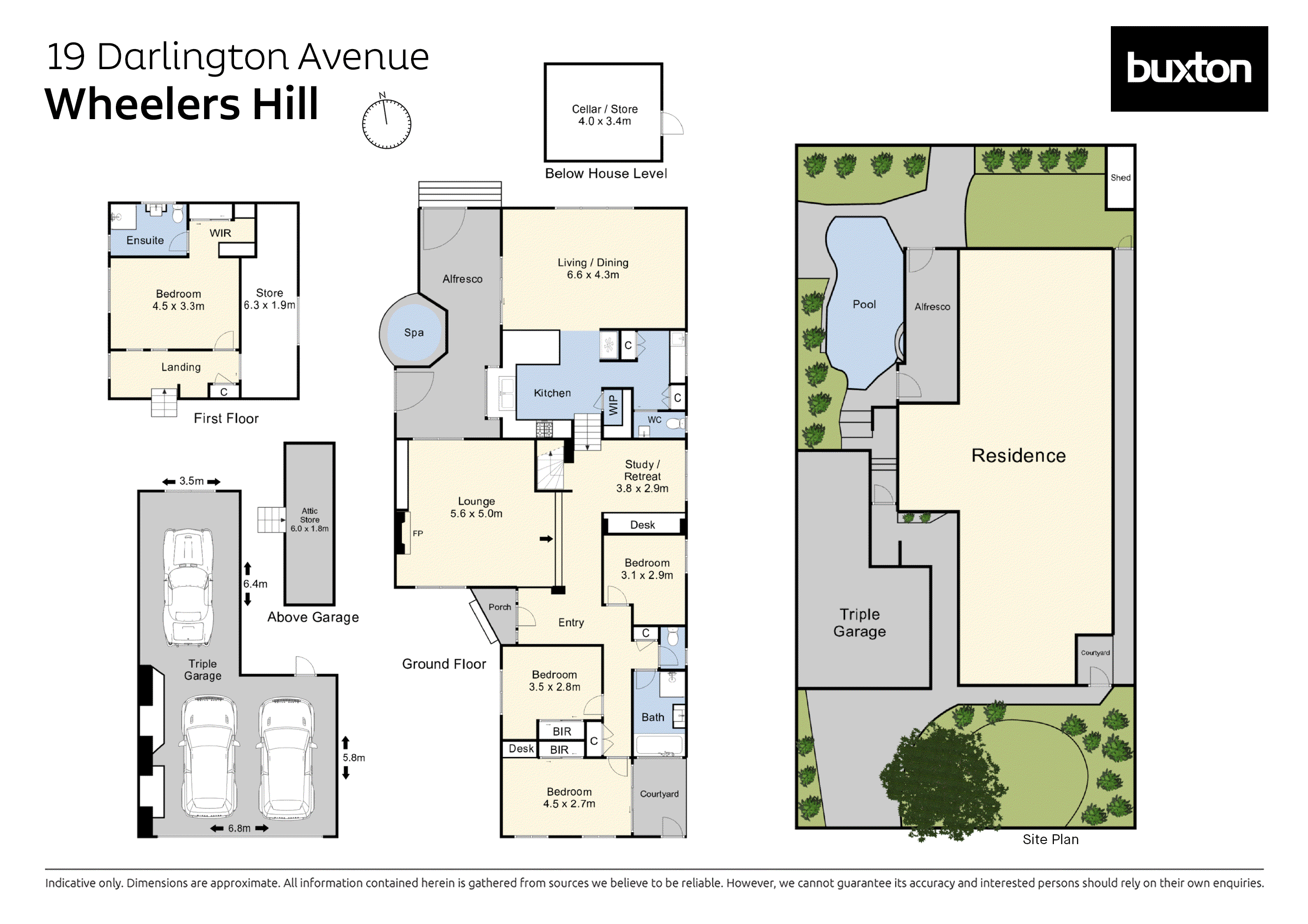 19 Darlington Avenue, Wheelers Hill VIC 3150 - Floorplan