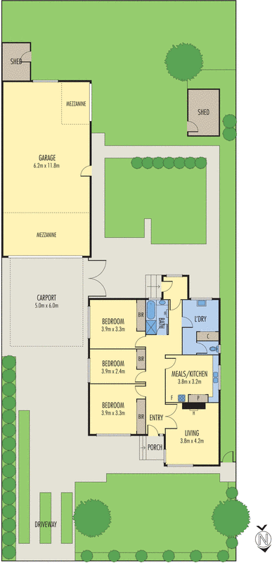 19 Davis Street, Belmont VIC 3216 - Floorplan