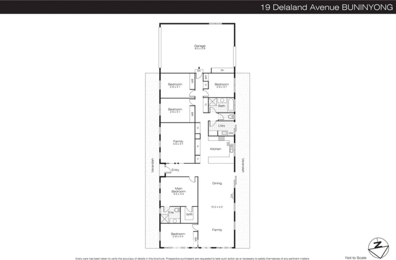 19 Delaland Avenue, Buninyong VIC 3357 - Floorplan