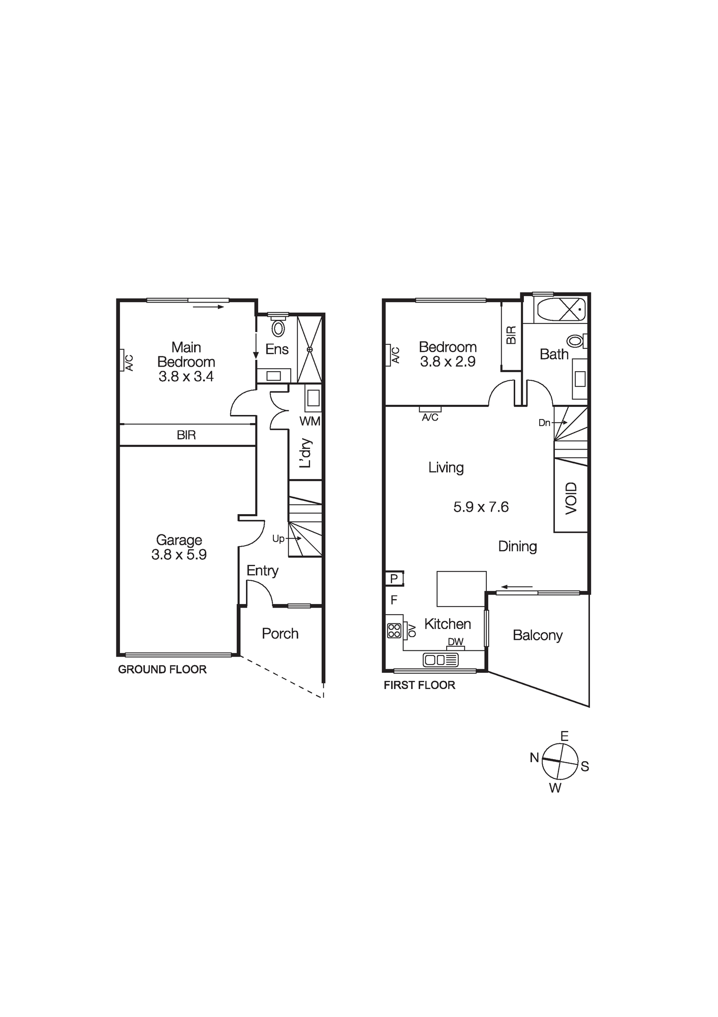 19 Dennington Lane, Chelsea VIC 3196 - Floorplan