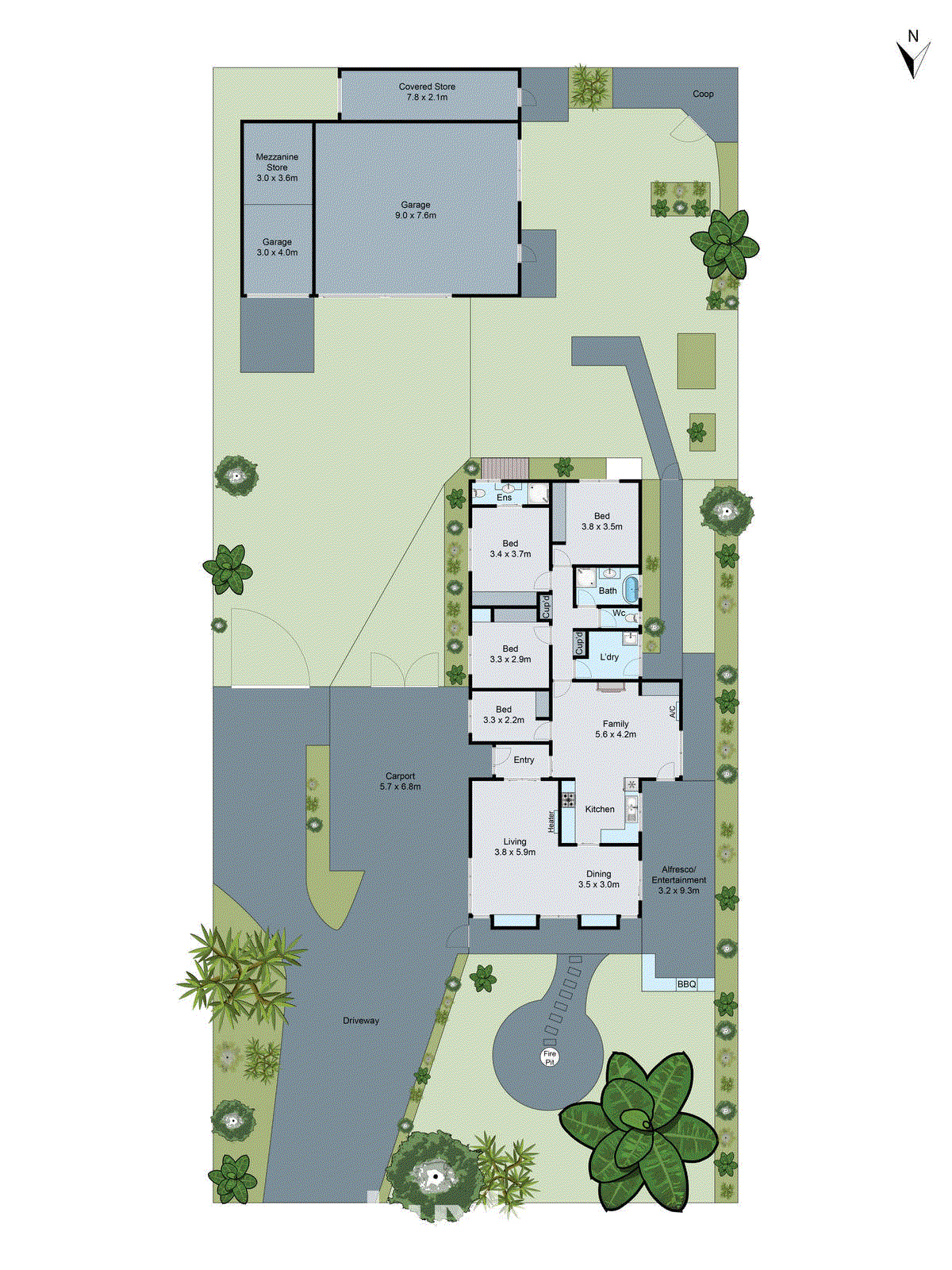 19 Deppeler Avenue, Moriac VIC 3240 - Floorplan