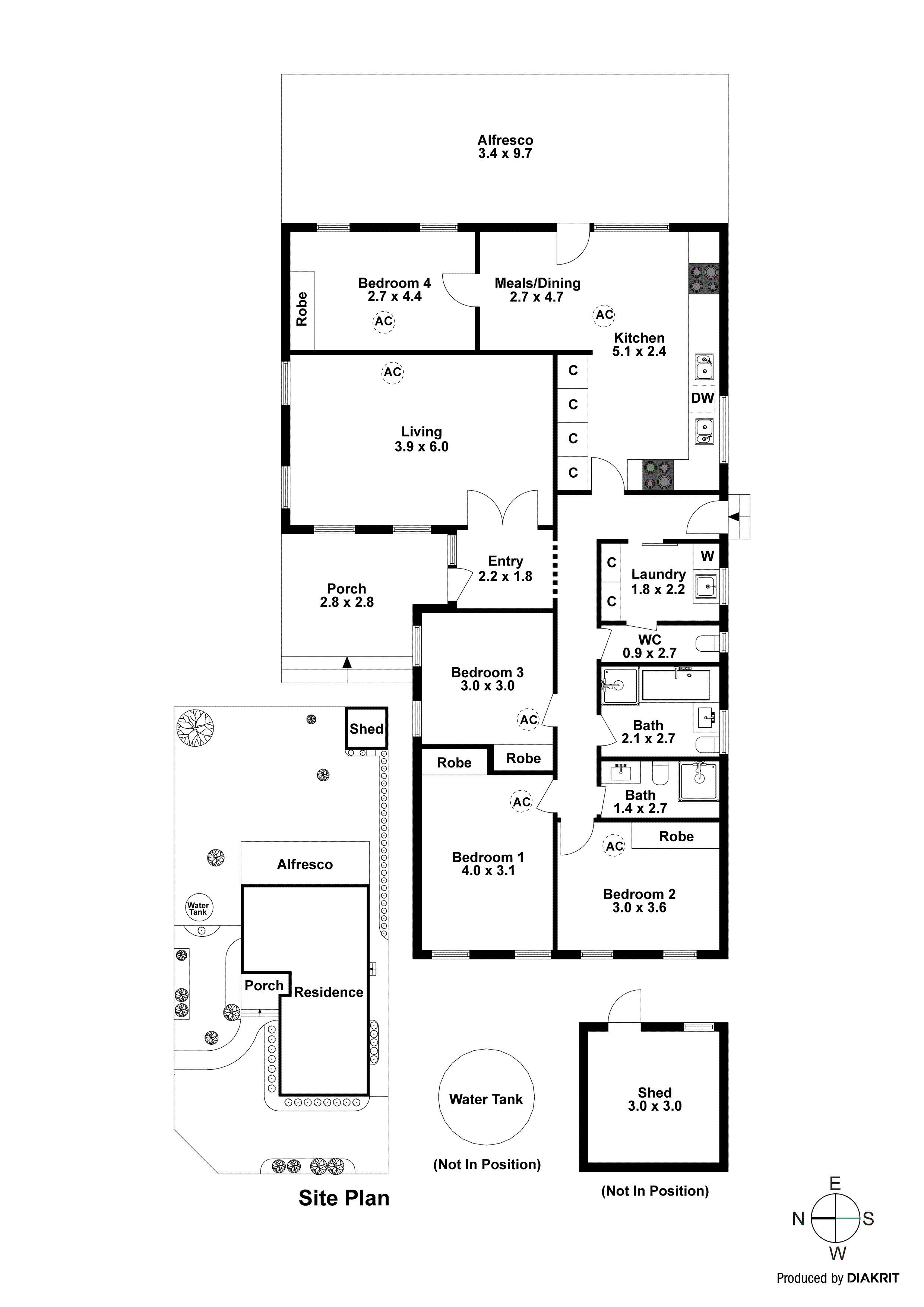 19 Diamond Avenue, Glen Waverley VIC 3150 - Floorplan