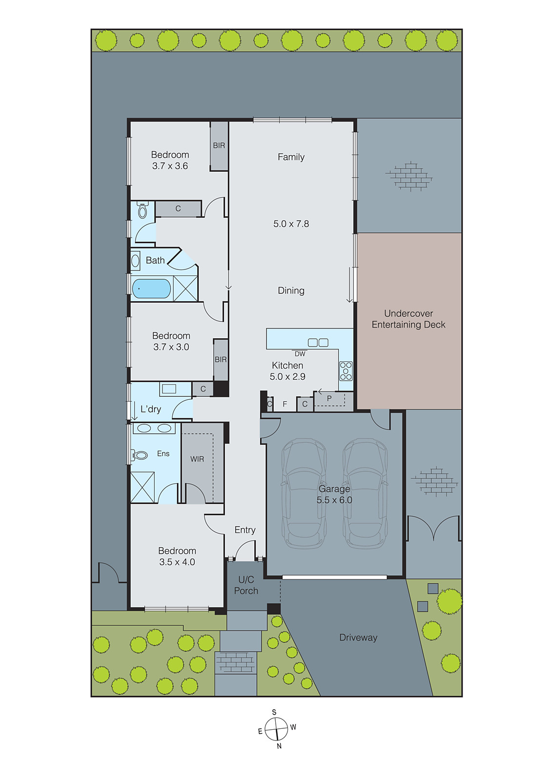 19 Diaz Drive, Grovedale VIC 3216 - Floorplan