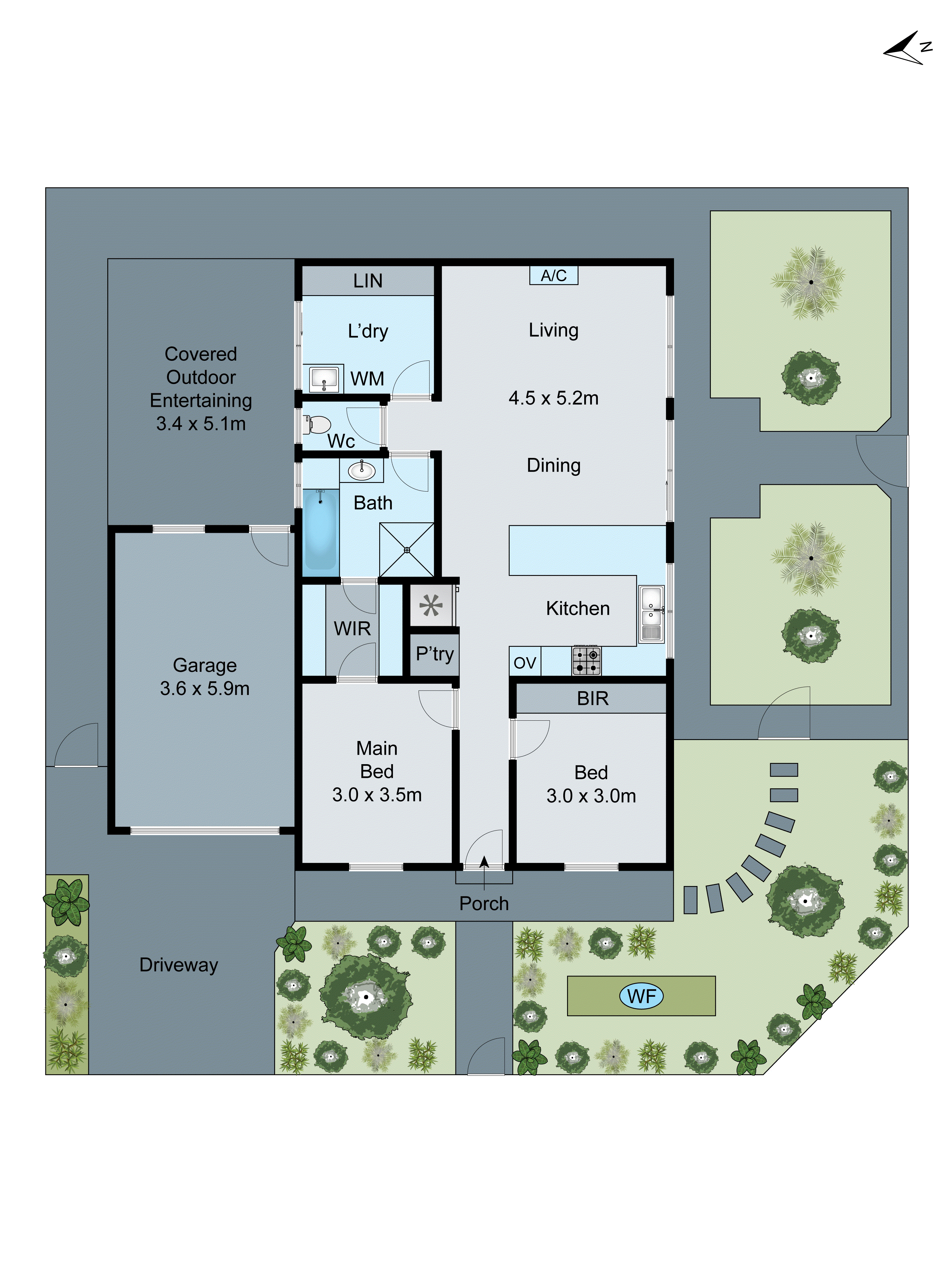 19 Dorward Avenue, Newcomb VIC 3219 - Floorplan