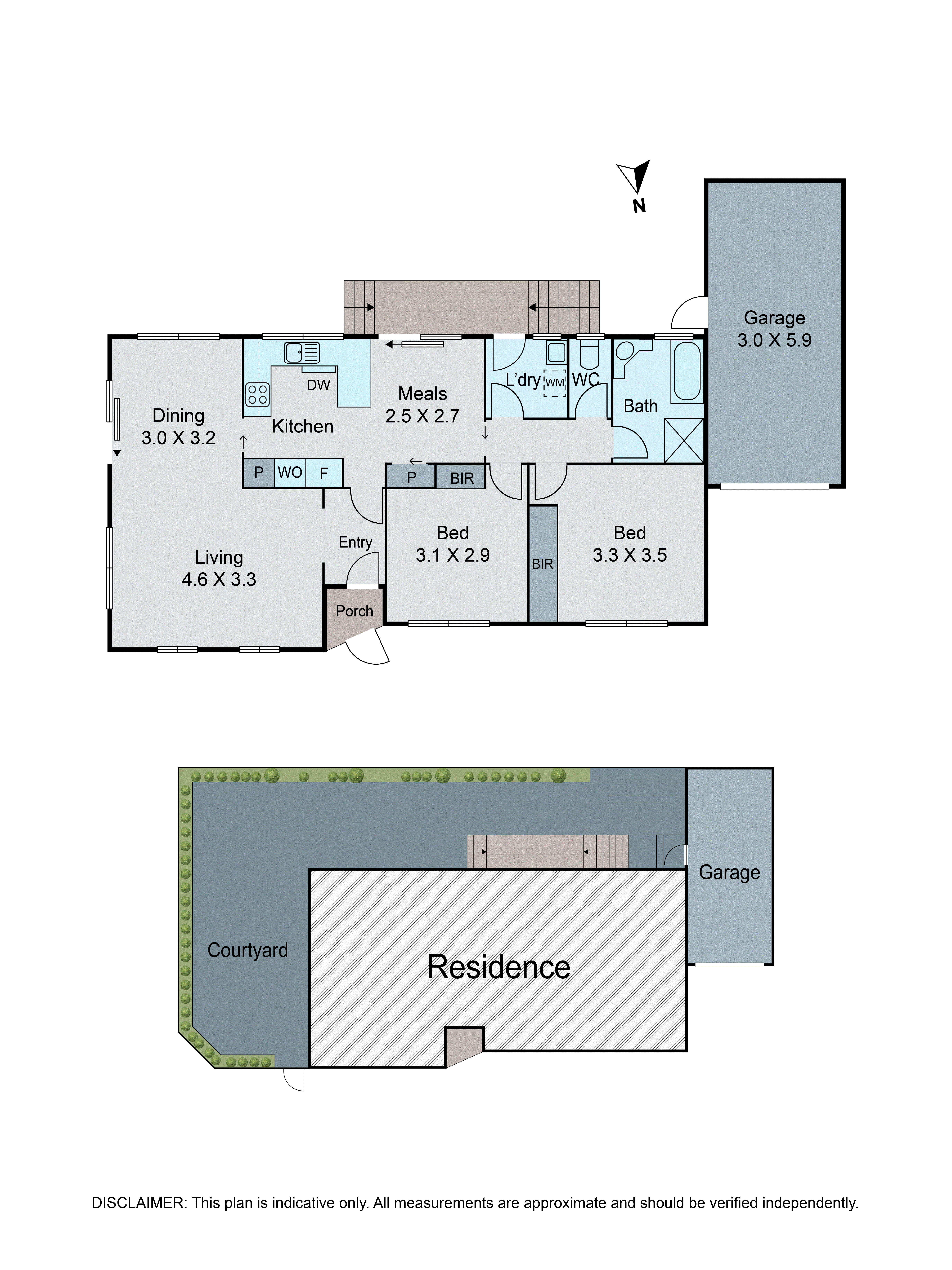 1/9 Edwards Street, Burwood VIC 3125 - Floorplan