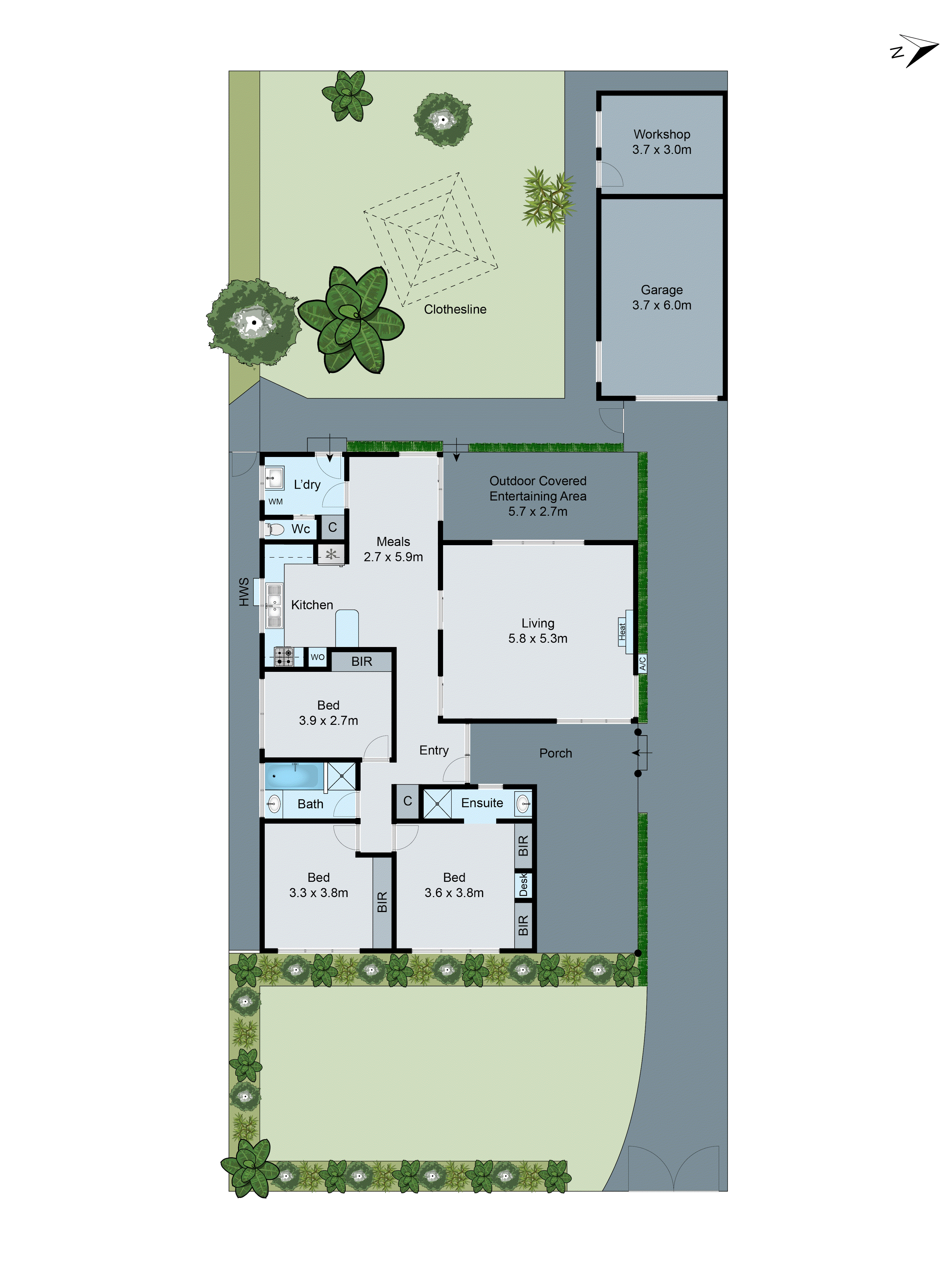 19 Emerald Street, Oakleigh South VIC 3167 - Floorplan