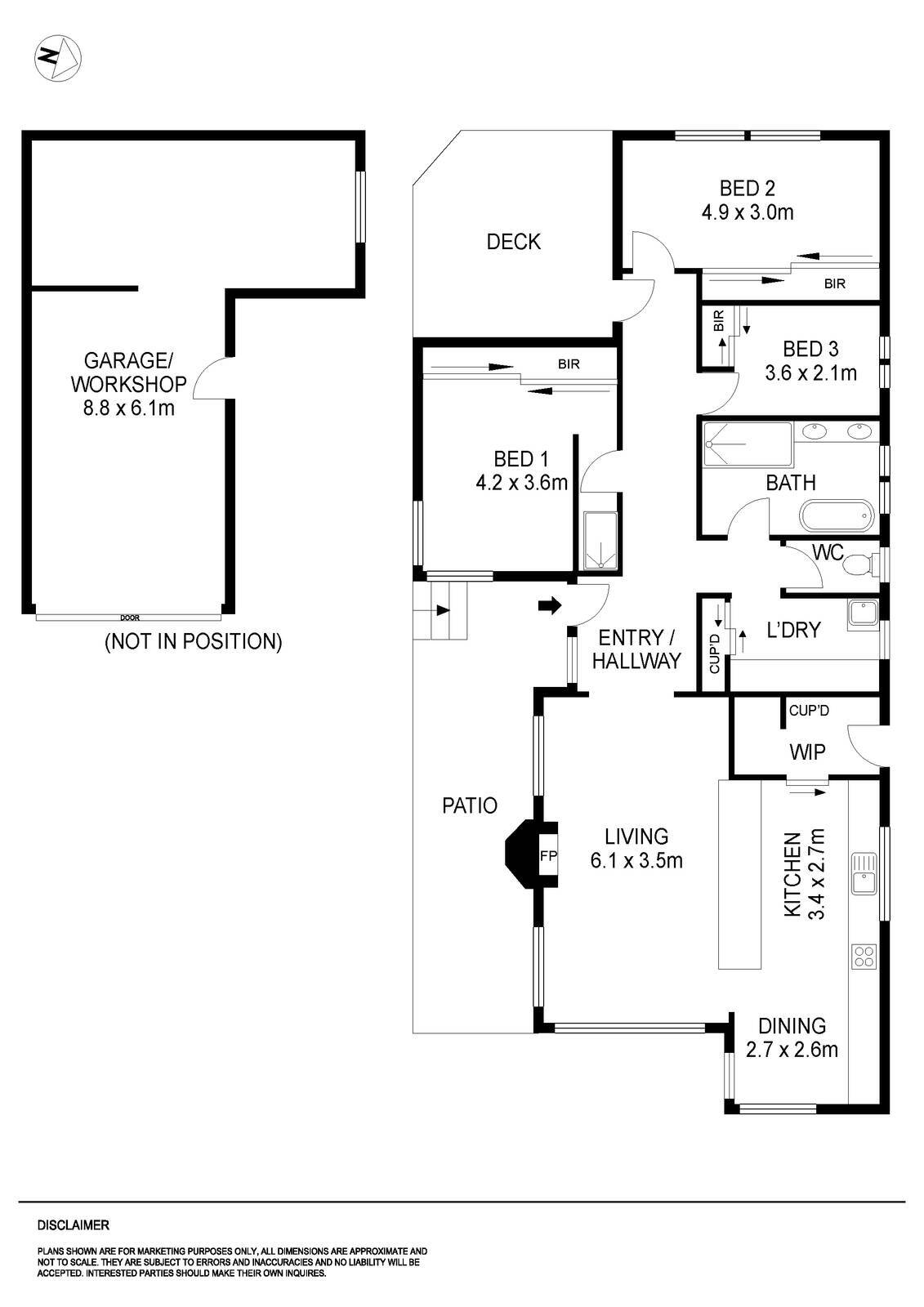 19 Eton Street, Wendouree VIC 3355 - Floorplan