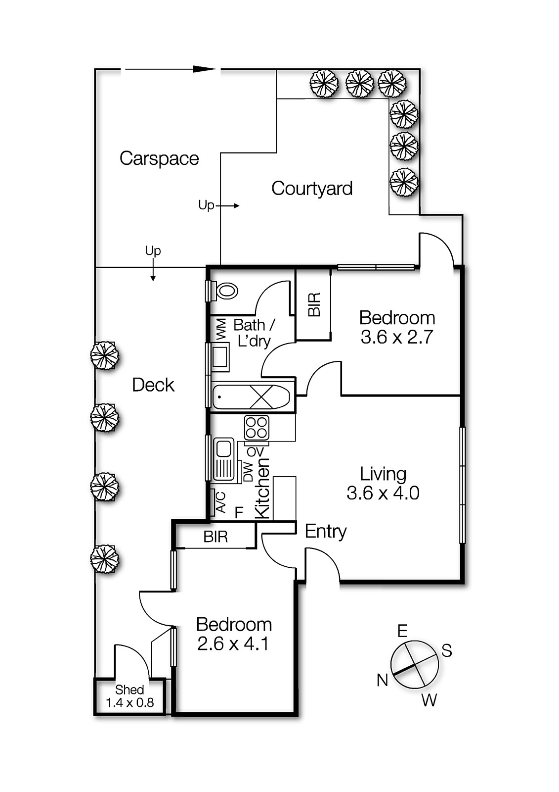 1/9 Evelyn Street, St Kilda East VIC 3183 - Floorplan