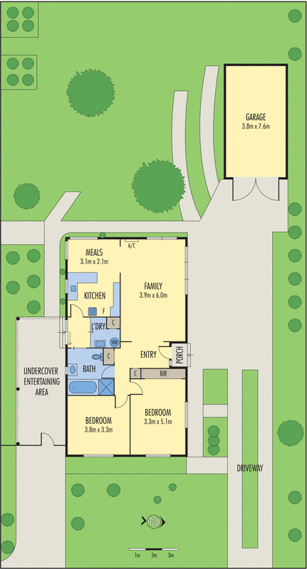 19 Evwick Crescent, Highton VIC 3216 - Floorplan