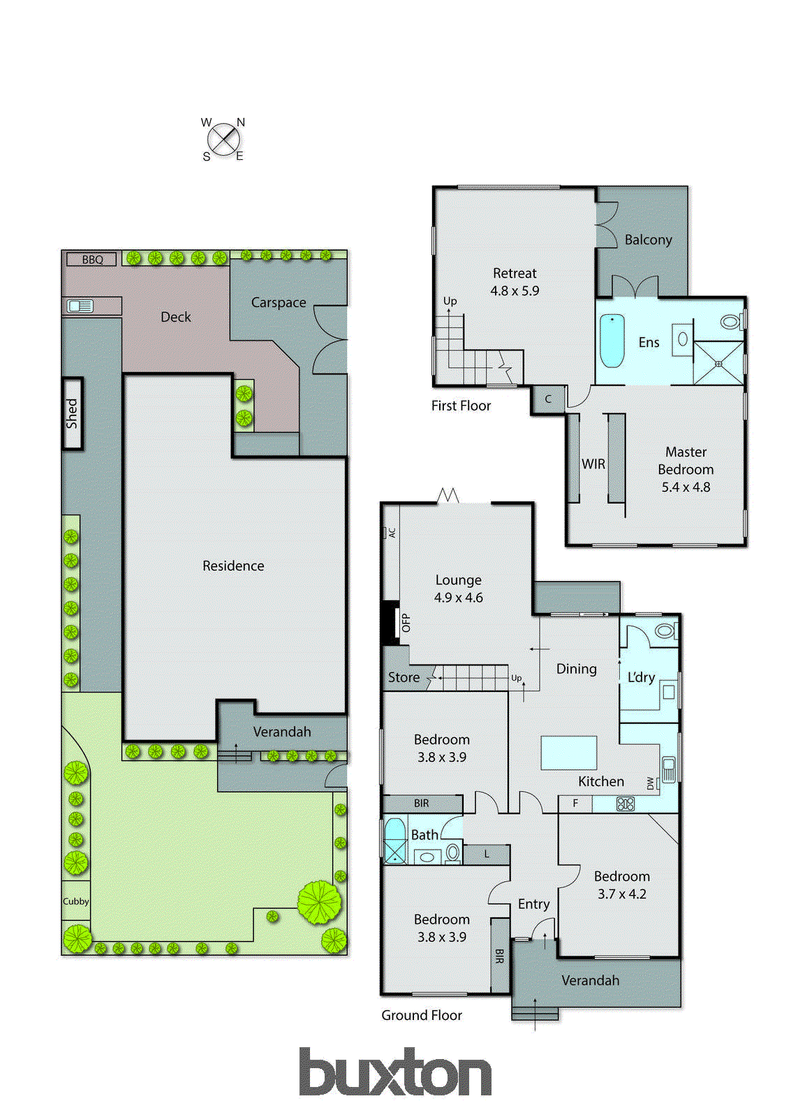1/9 Fifth Street, Parkdale VIC 3195 - Floorplan