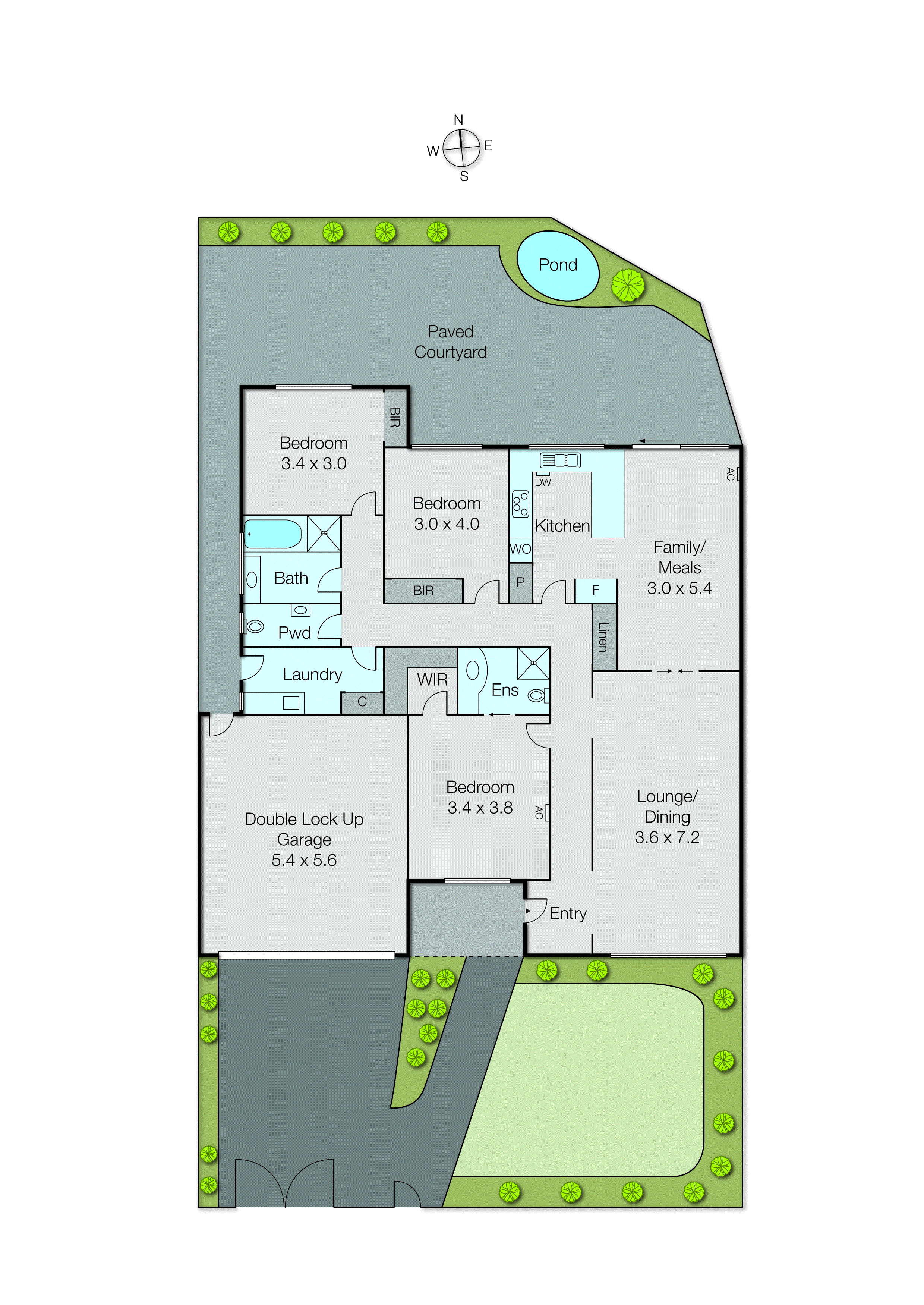 1/9 Florence Street, Mentone VIC 3194 - Floorplan