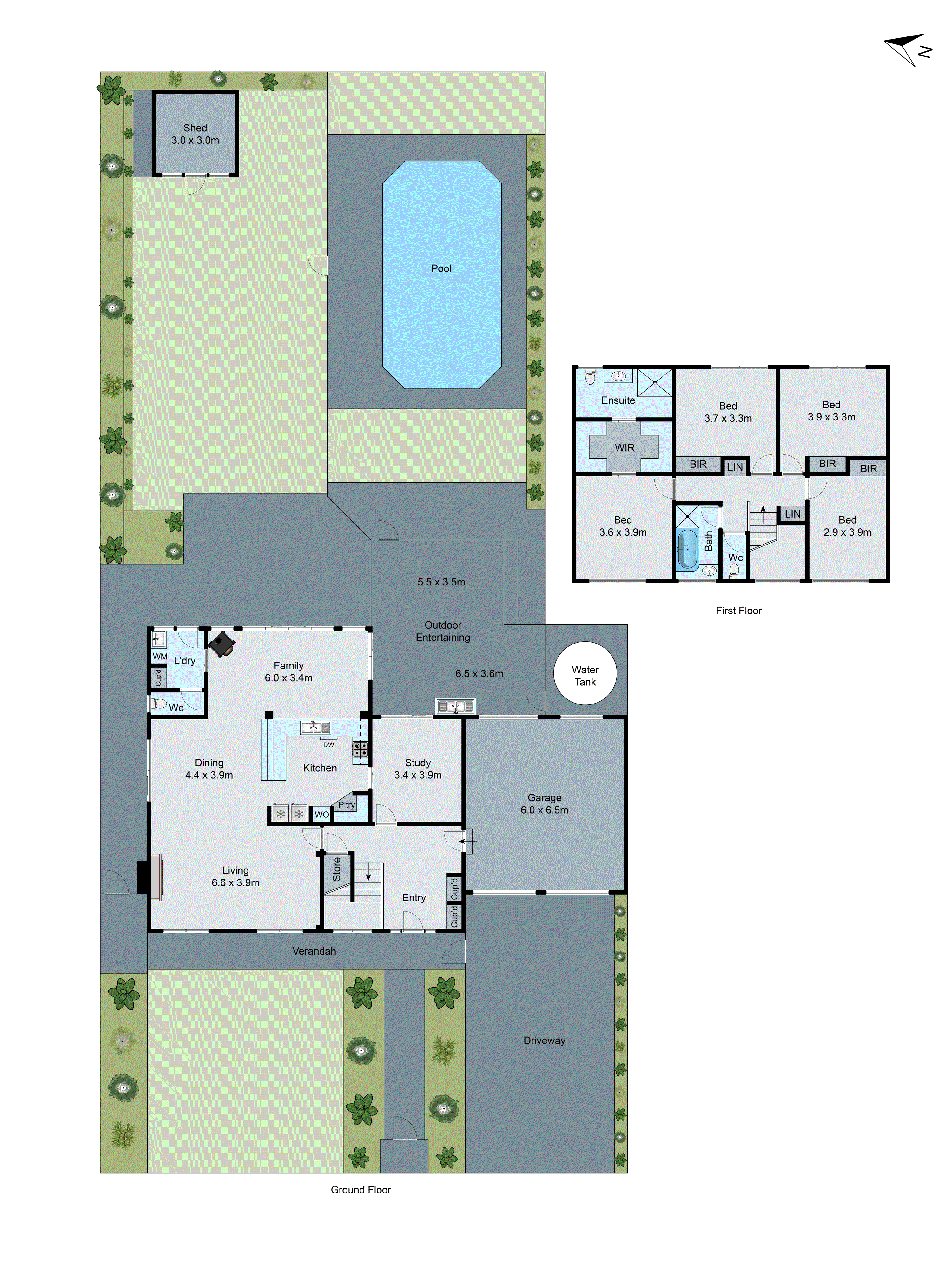 19 Gairloch Grove, Newtown VIC 3220 - Floorplan