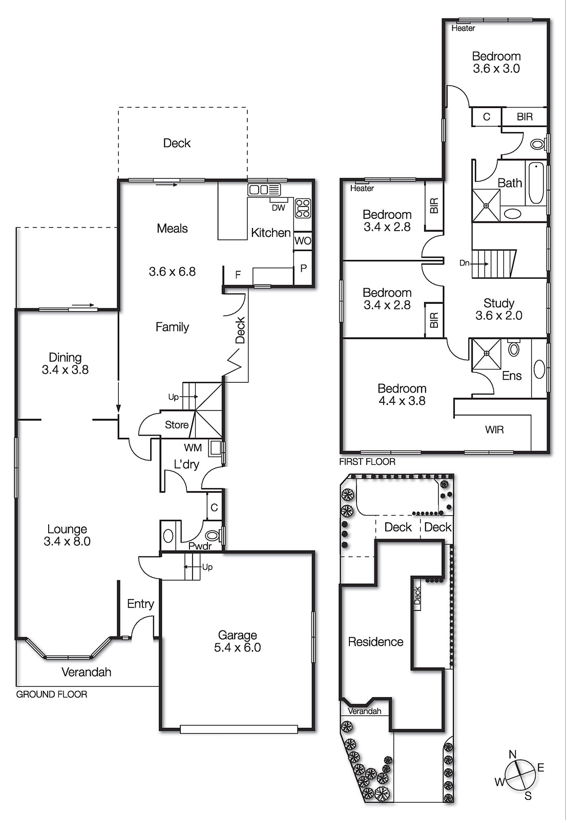 1/9 Glebe Avenue, Cheltenham VIC 3192 - Floorplan