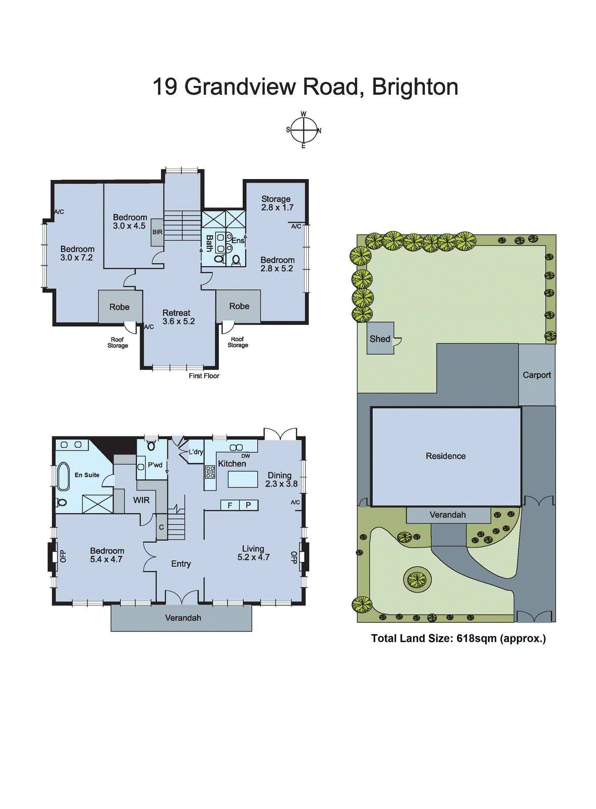 19 Grandview Road, Brighton VIC 3186 - Floorplan