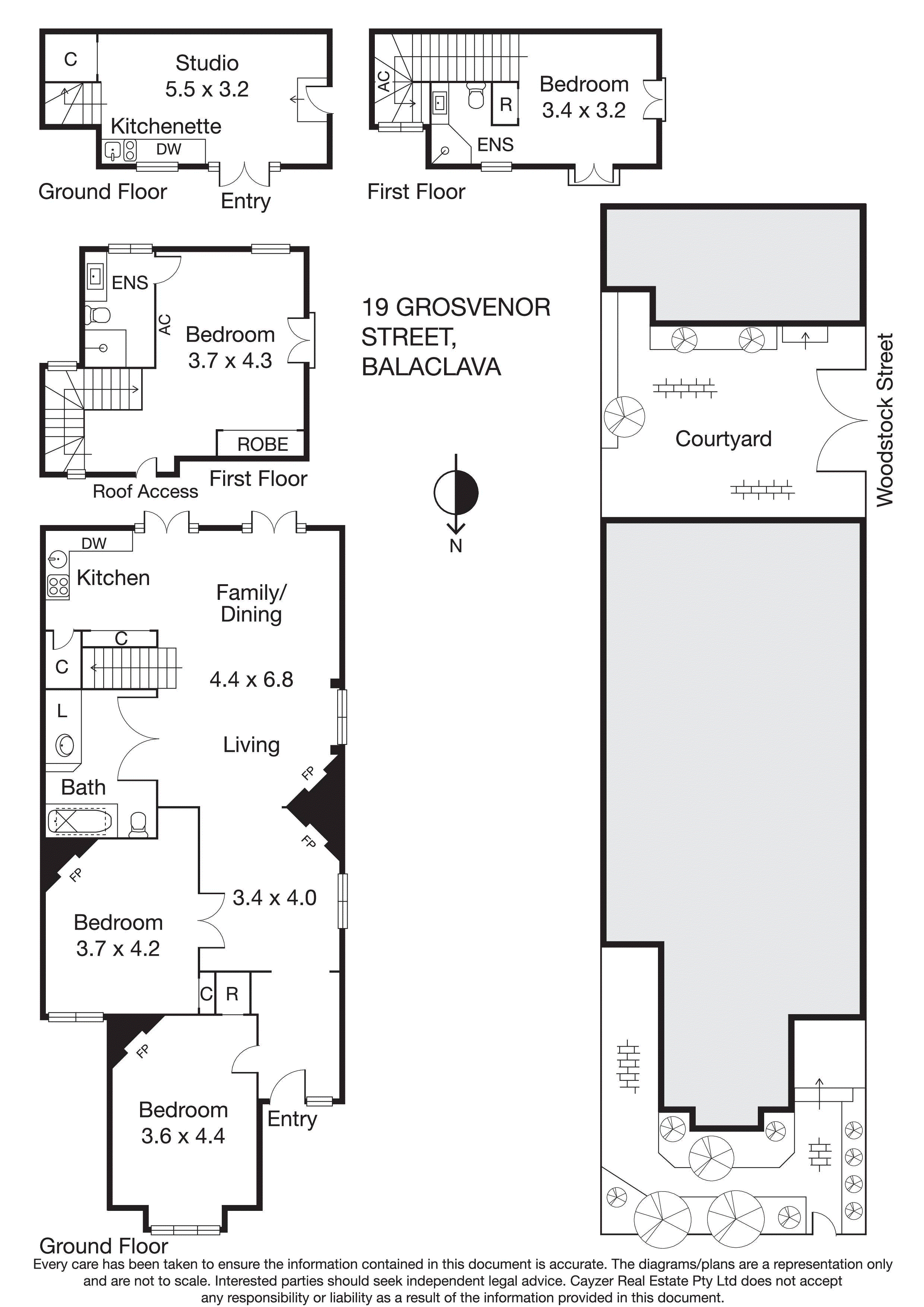 19 Grosvenor Street, BALACLAVA VIC 3183 - Floorplan