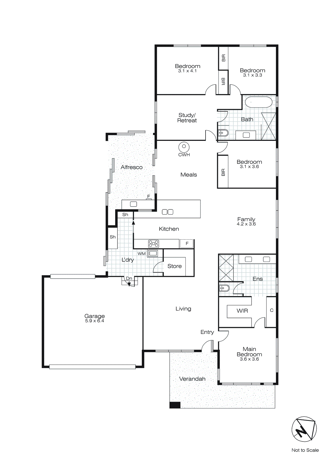 19 Holmsgarth Court, Brown Hill VIC 3350 - Floorplan