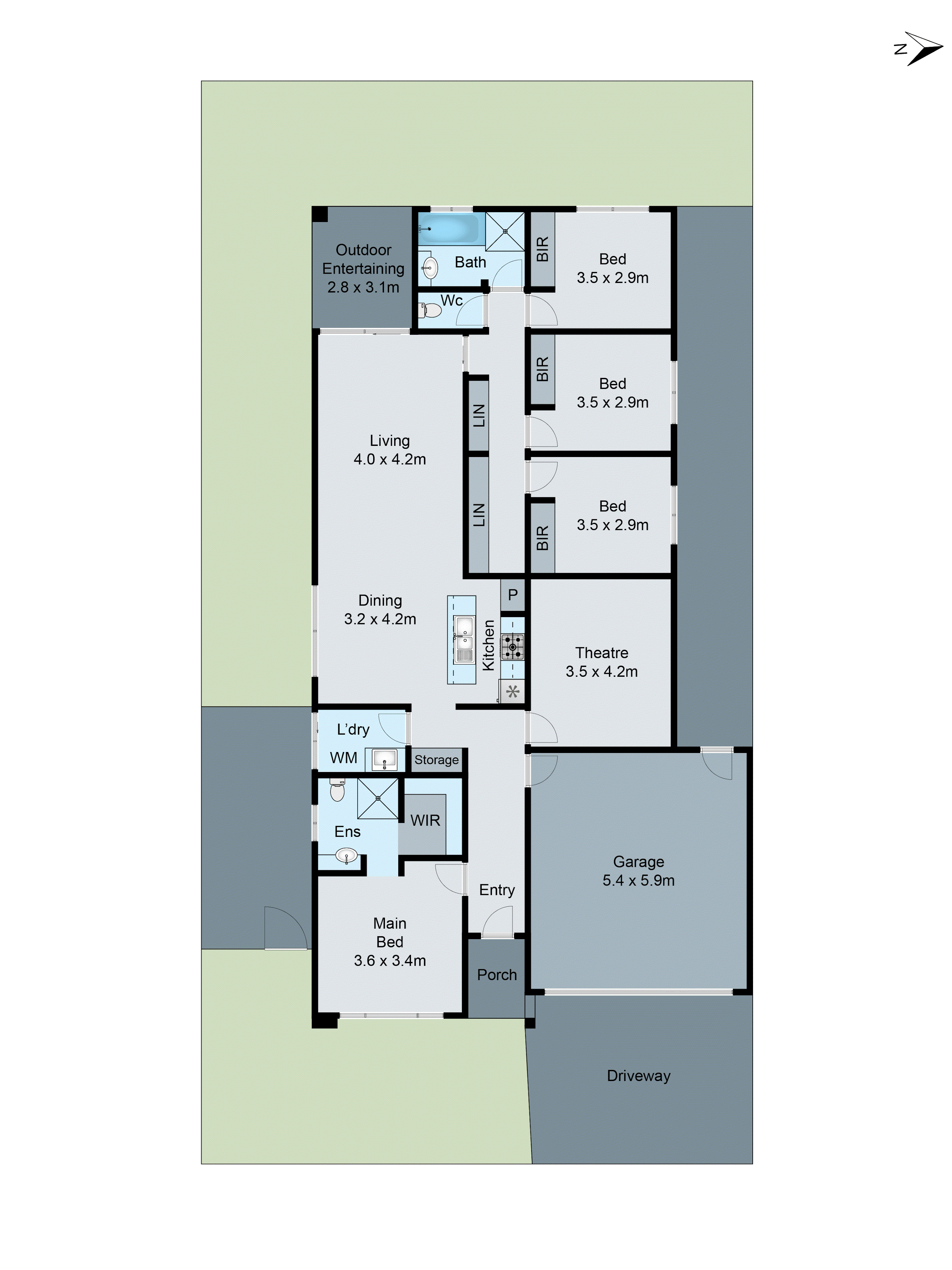 19 Honeyeater Way, Mount Duneed VIC 3217 - Floorplan